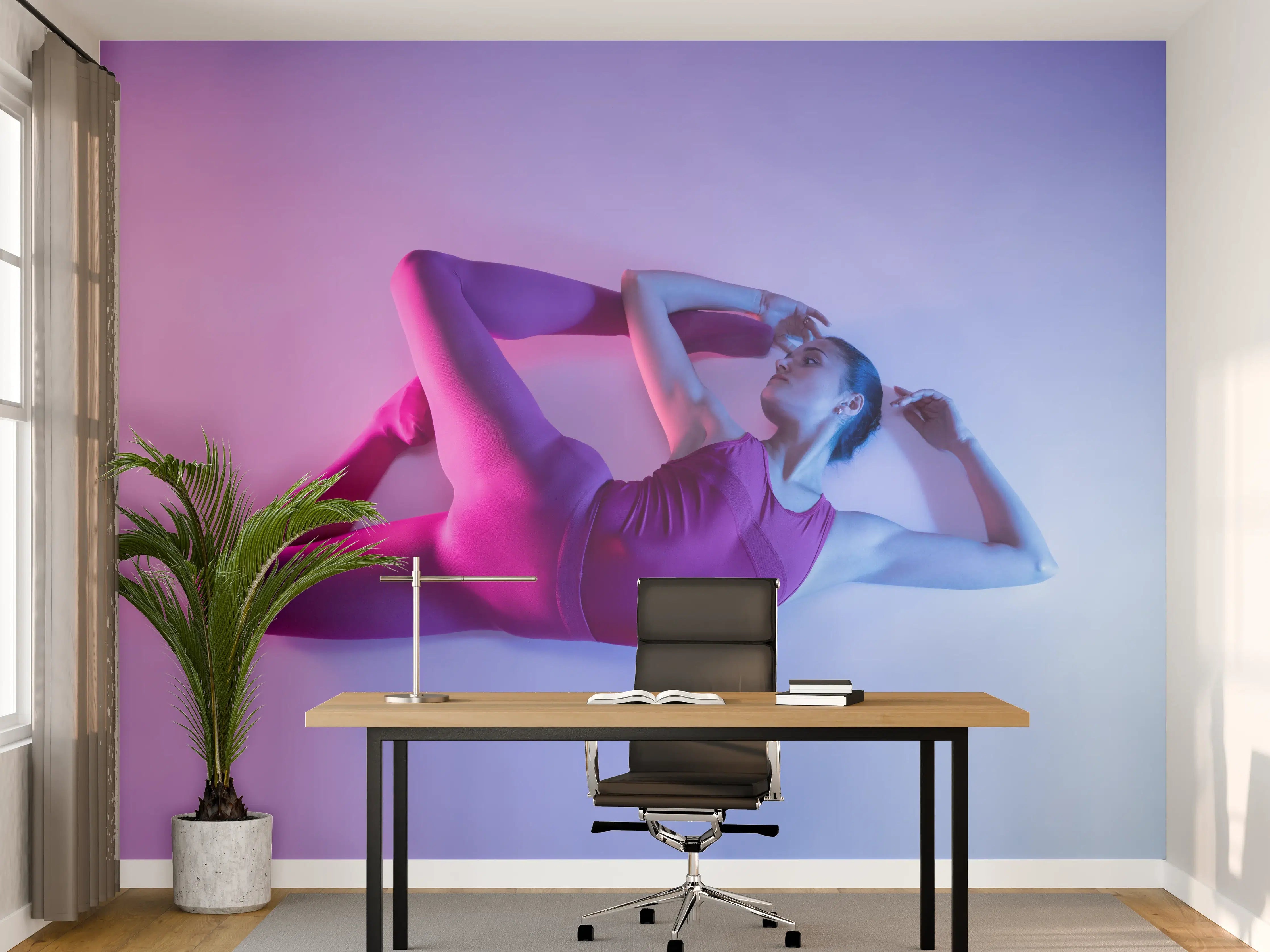 Büro Wandgestaltung - Junge Balletttänzerin