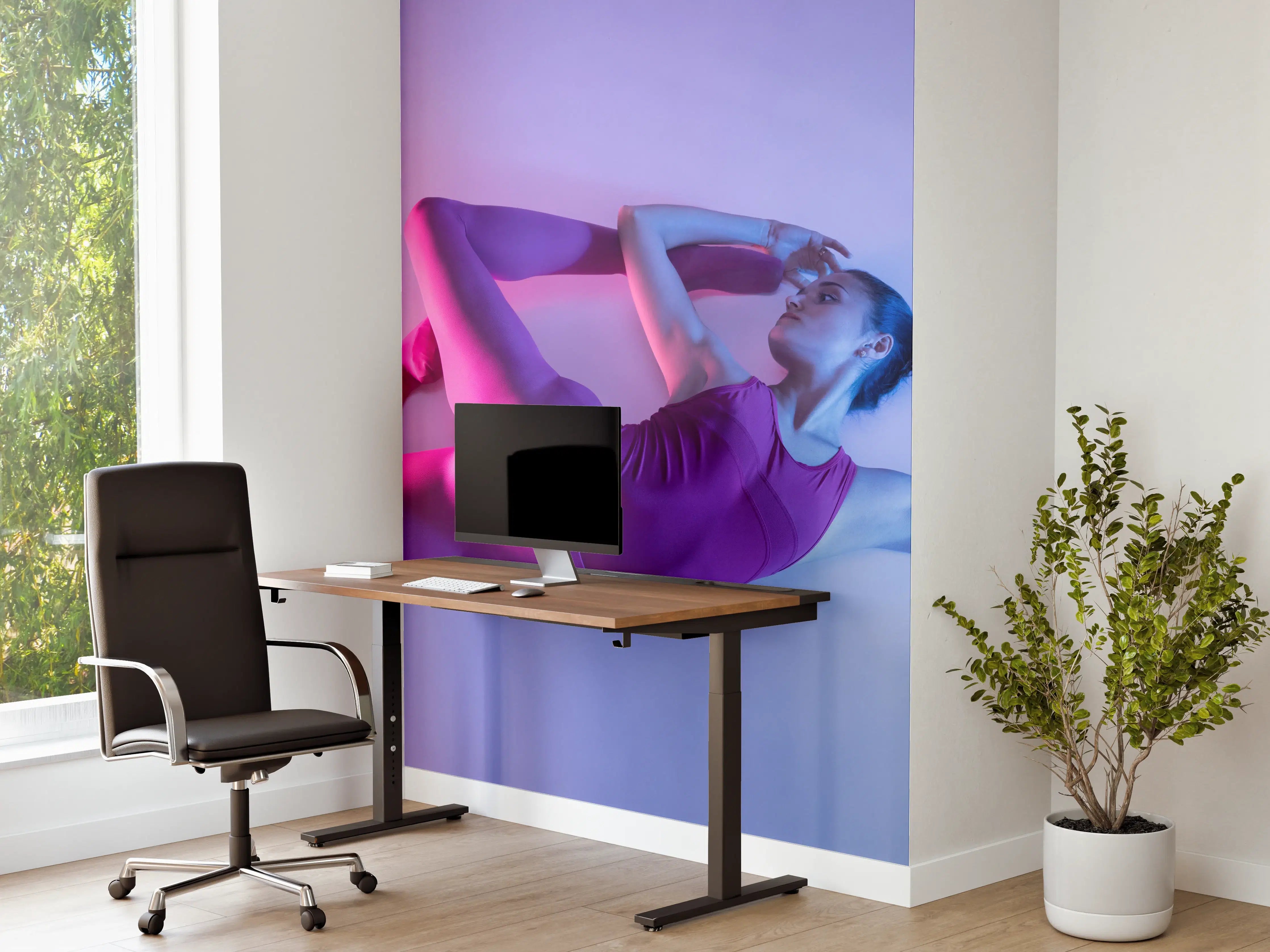 Büro Wandgestaltung - Junge Balletttänzerin