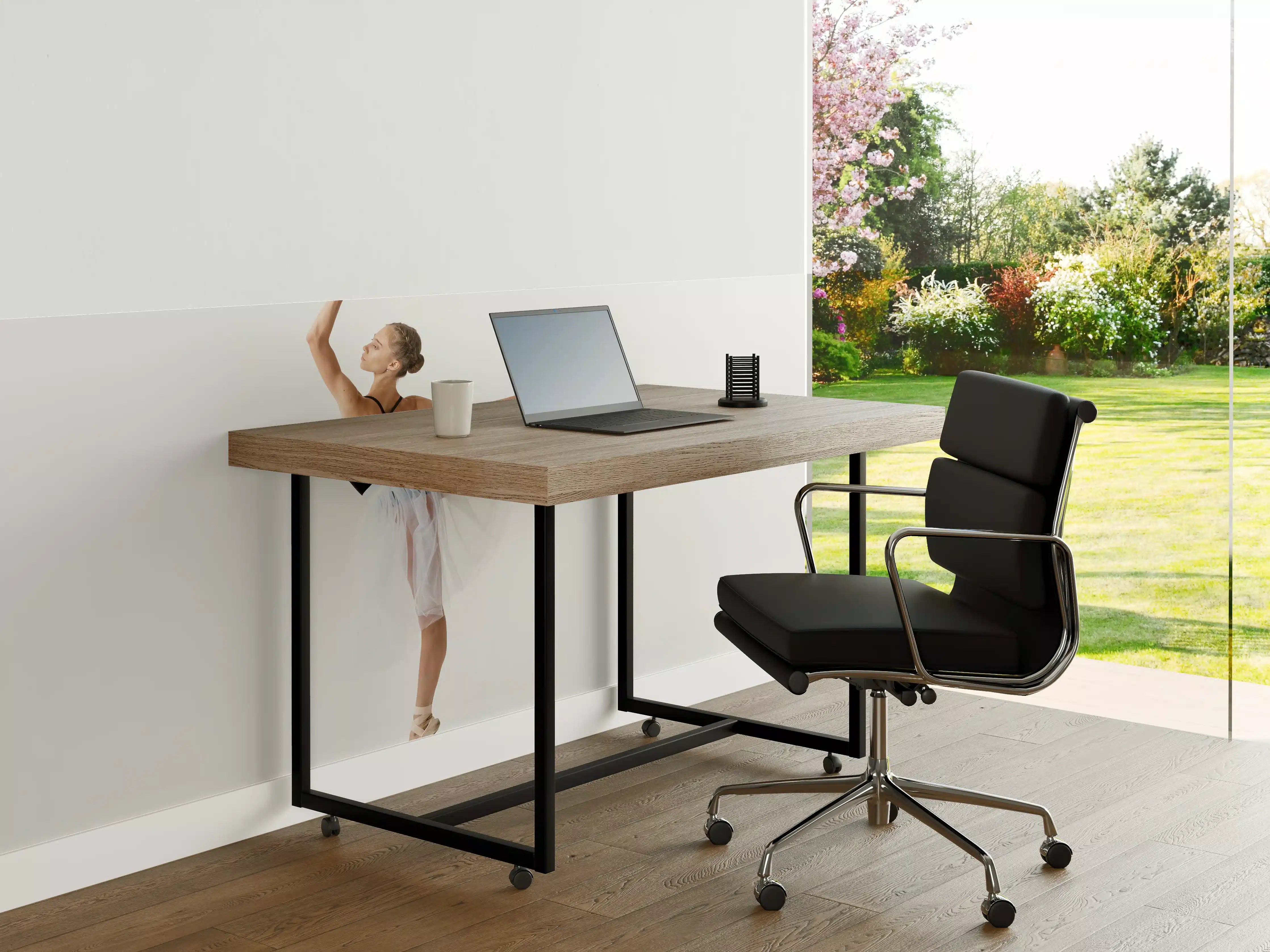 Büro Wandgestaltung - Junge Tänzerin in Aktion