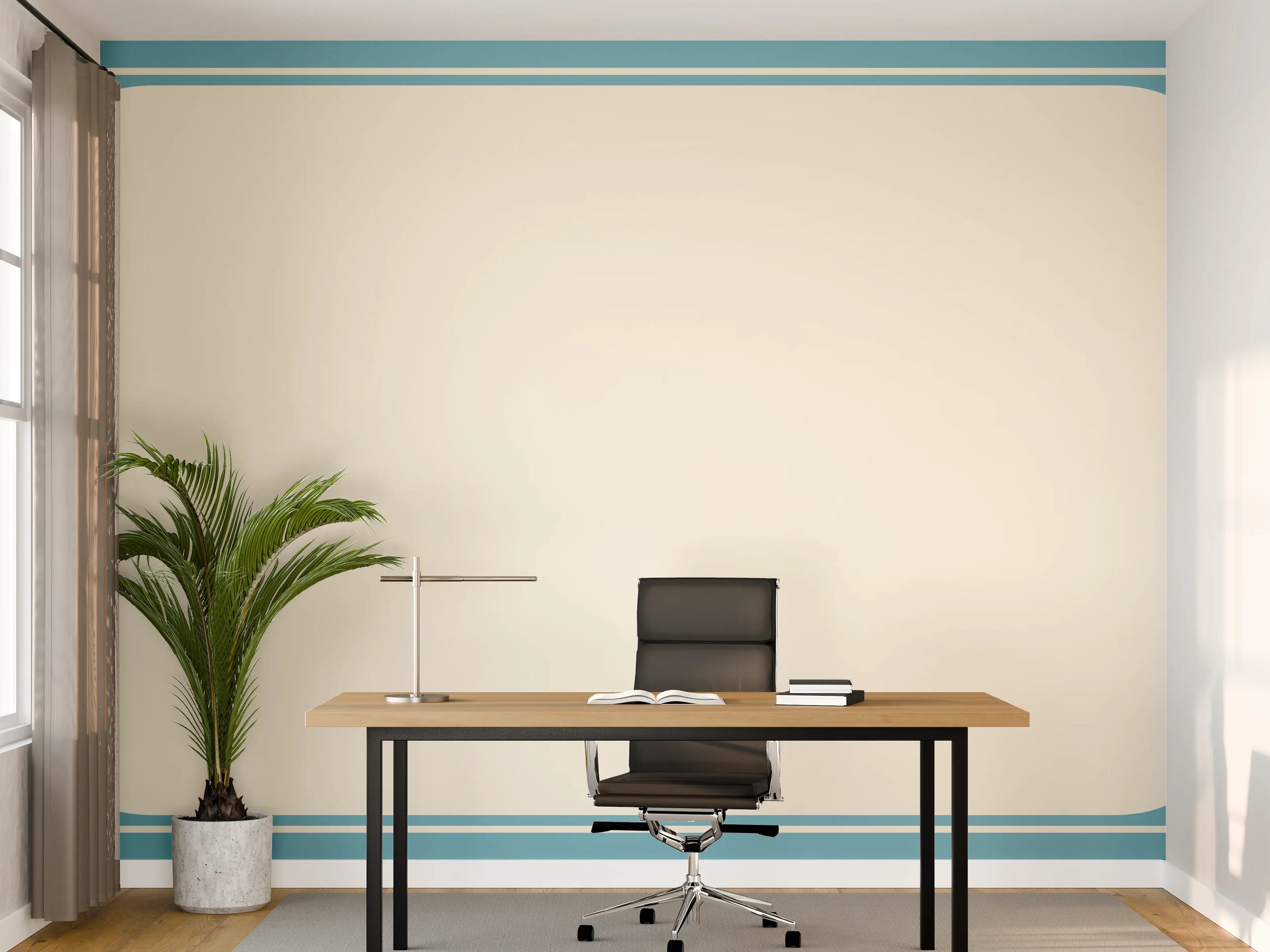 Büro Wandgestaltung - Kalligraphie Platzhalter