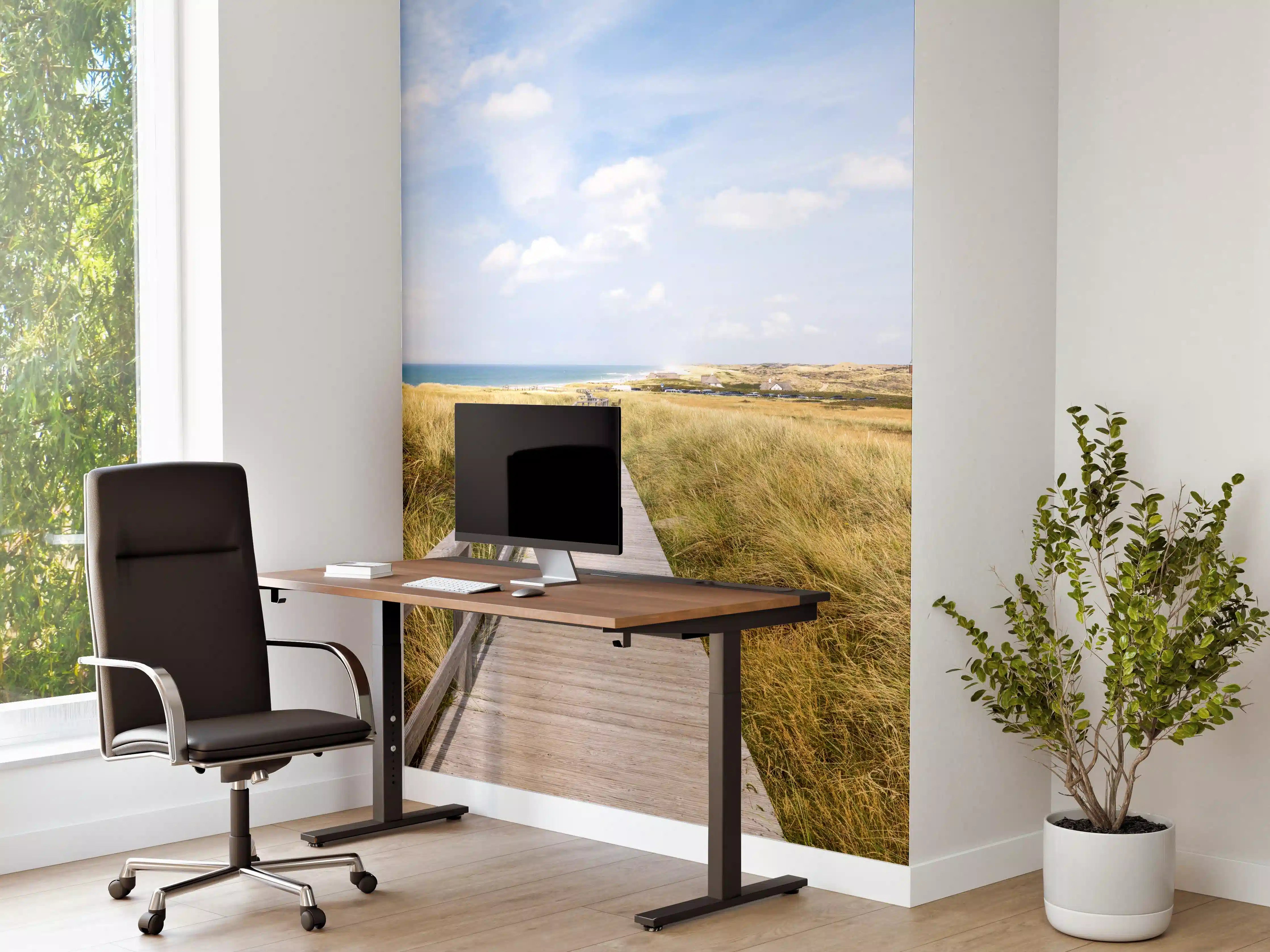 Büro Wandgestaltung - Kampen Landschaft