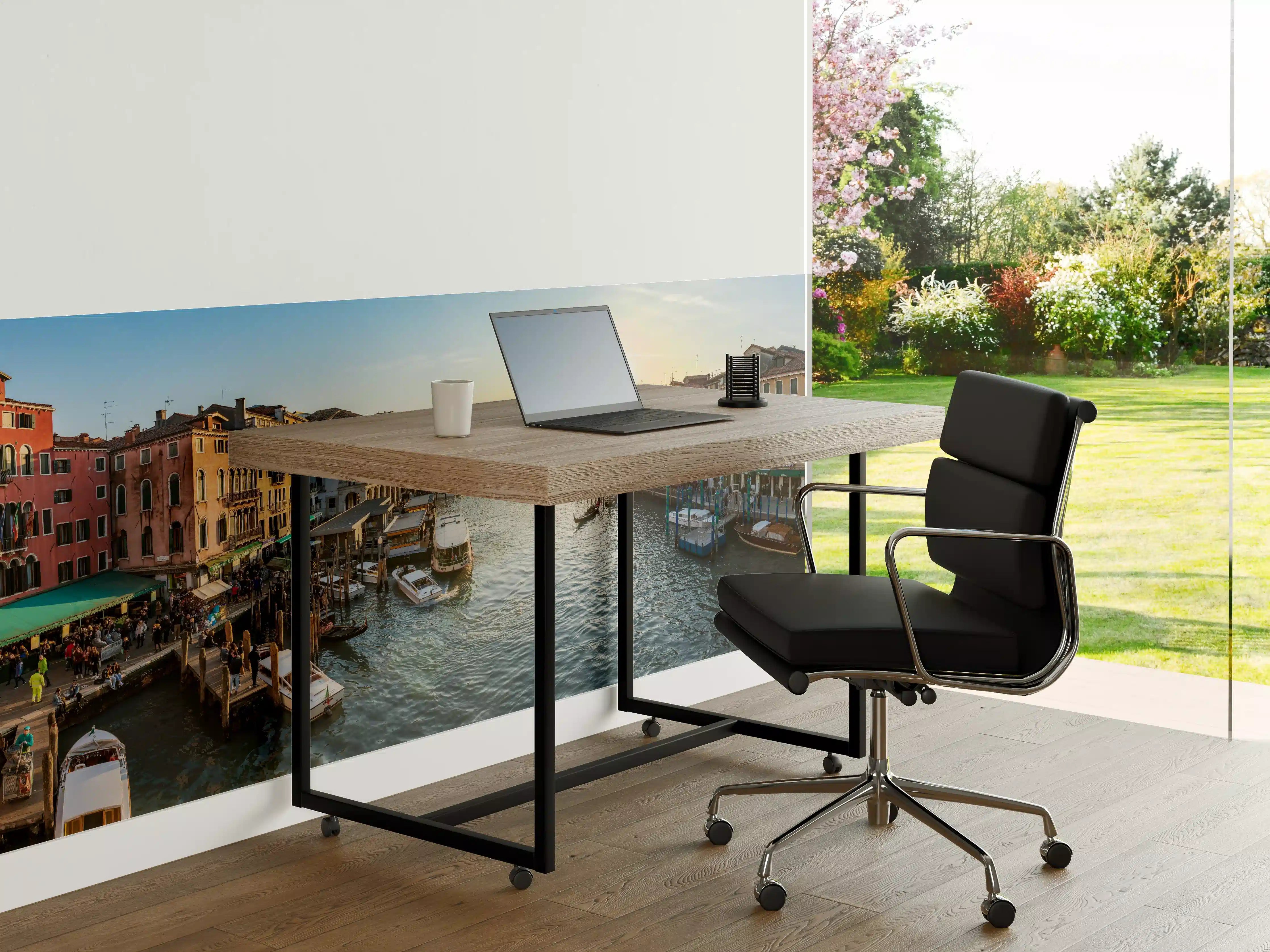 Büro Wandgestaltung - Kanäle von Venedig - Italien