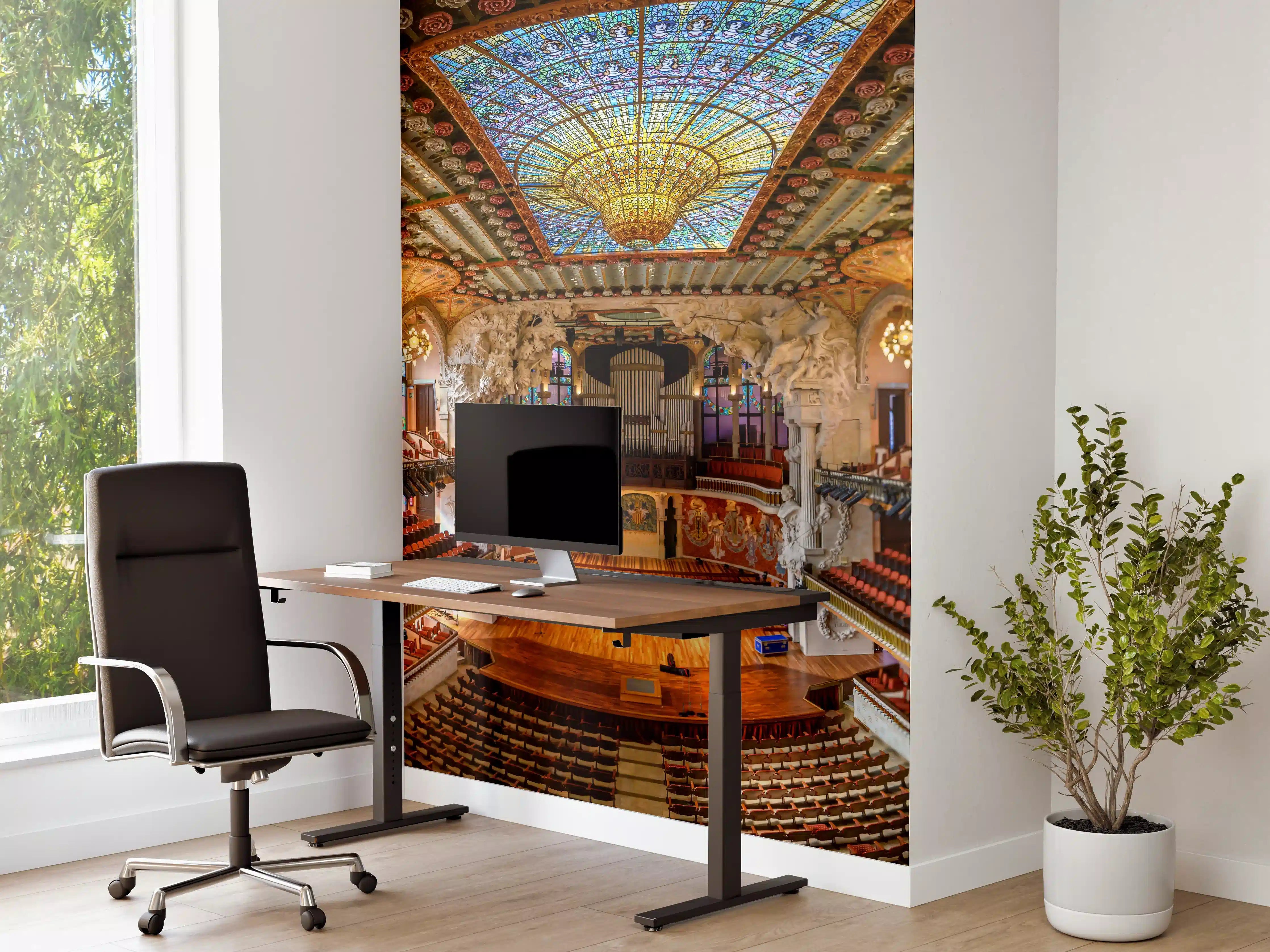 Büro Wandgestaltung - Katalanischer Konzertsaal