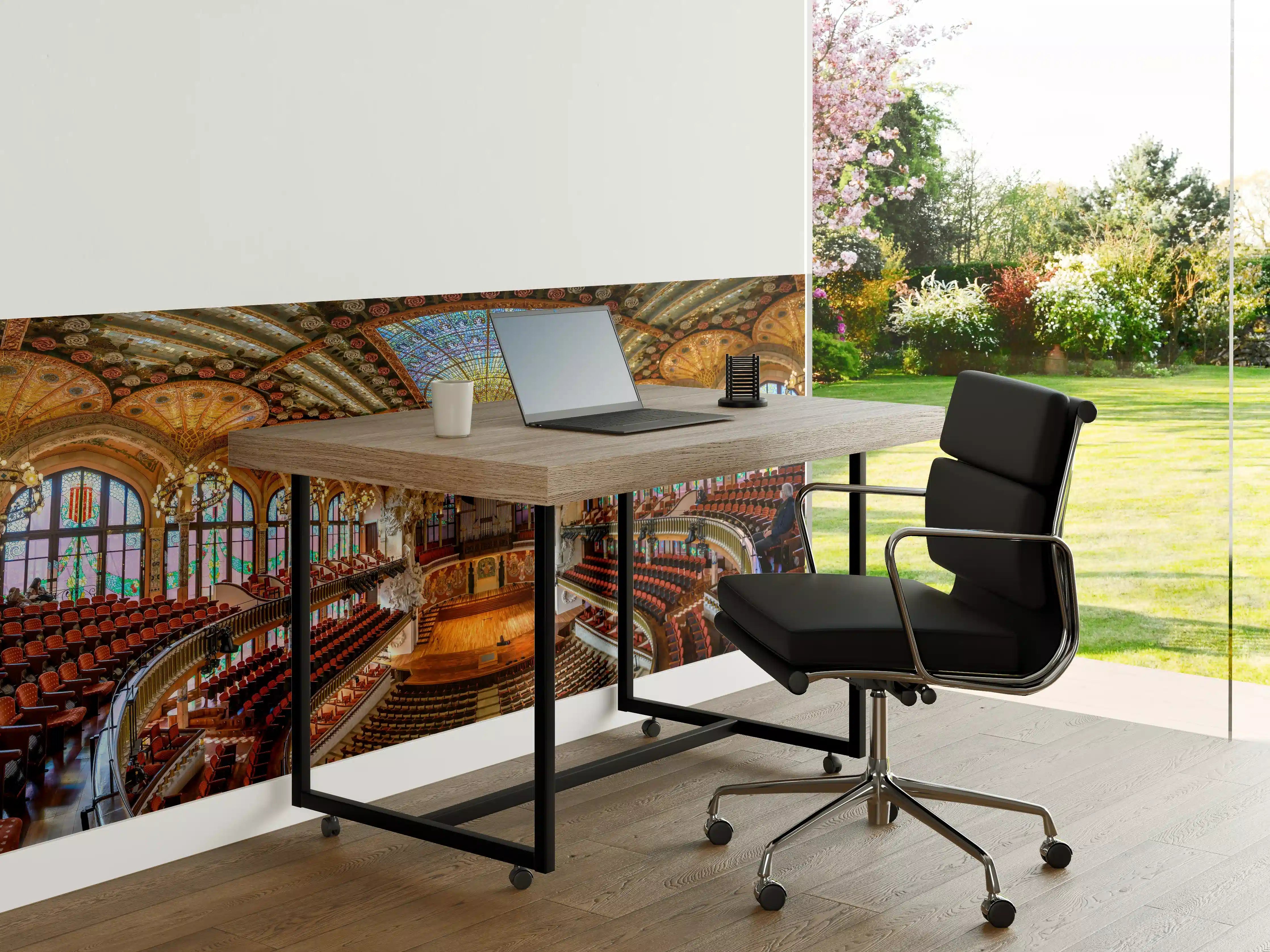 Büro Wandgestaltung - Katalanischer Konzertsaal