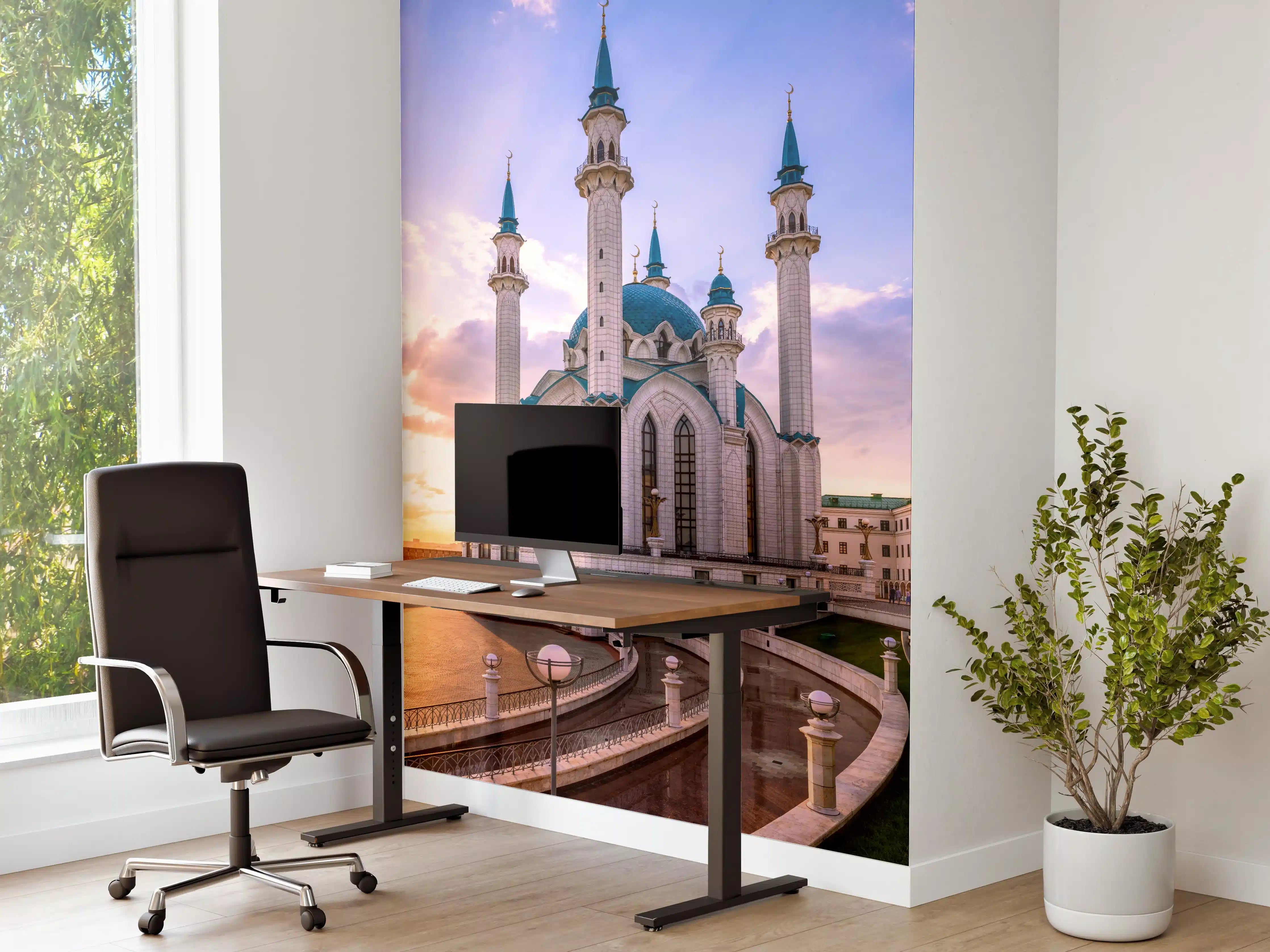 Büro Wandgestaltung - Kazan Moschee Abenddämmerung