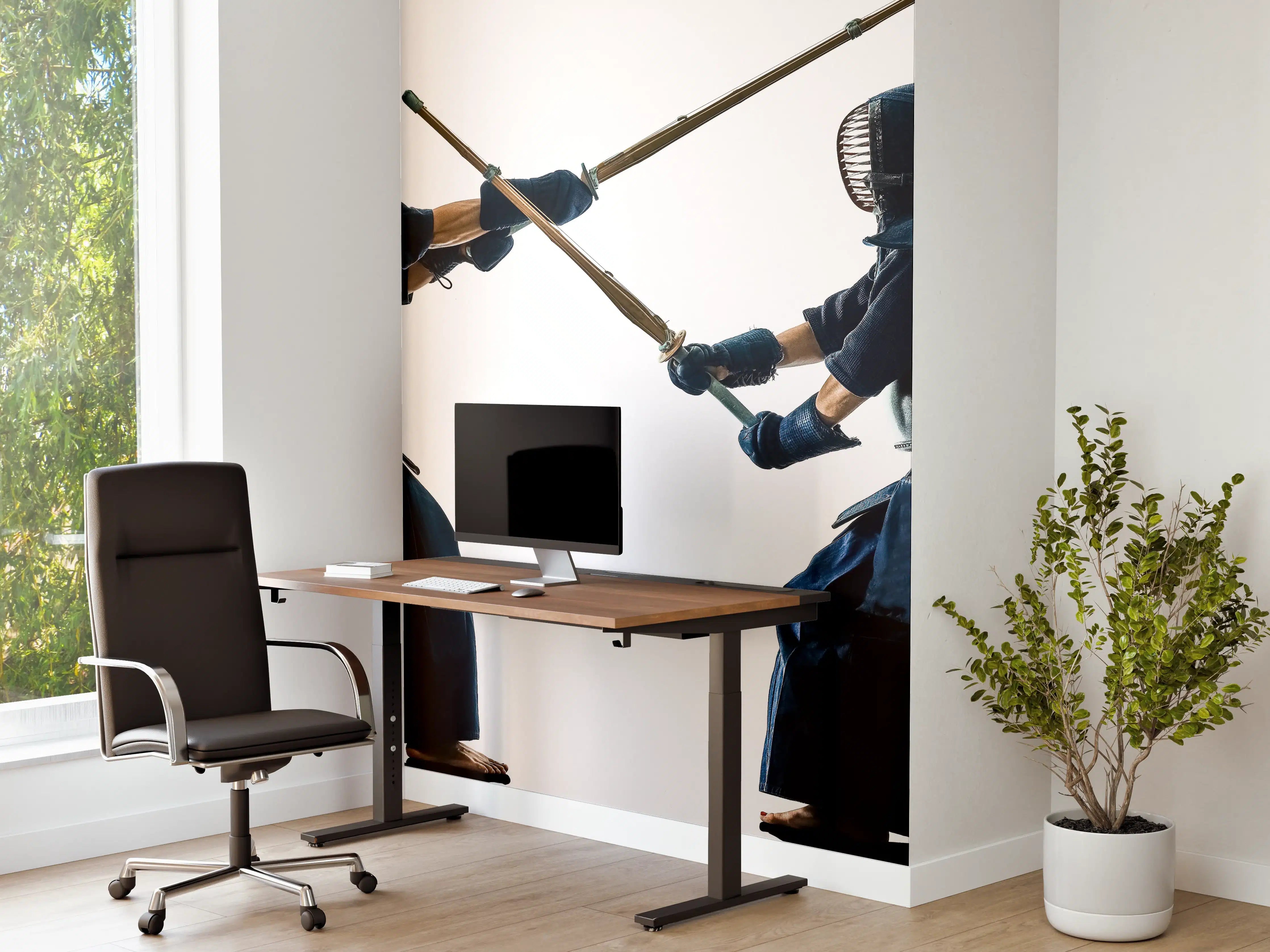 Büro Wandgestaltung - Kendo Kampfsport