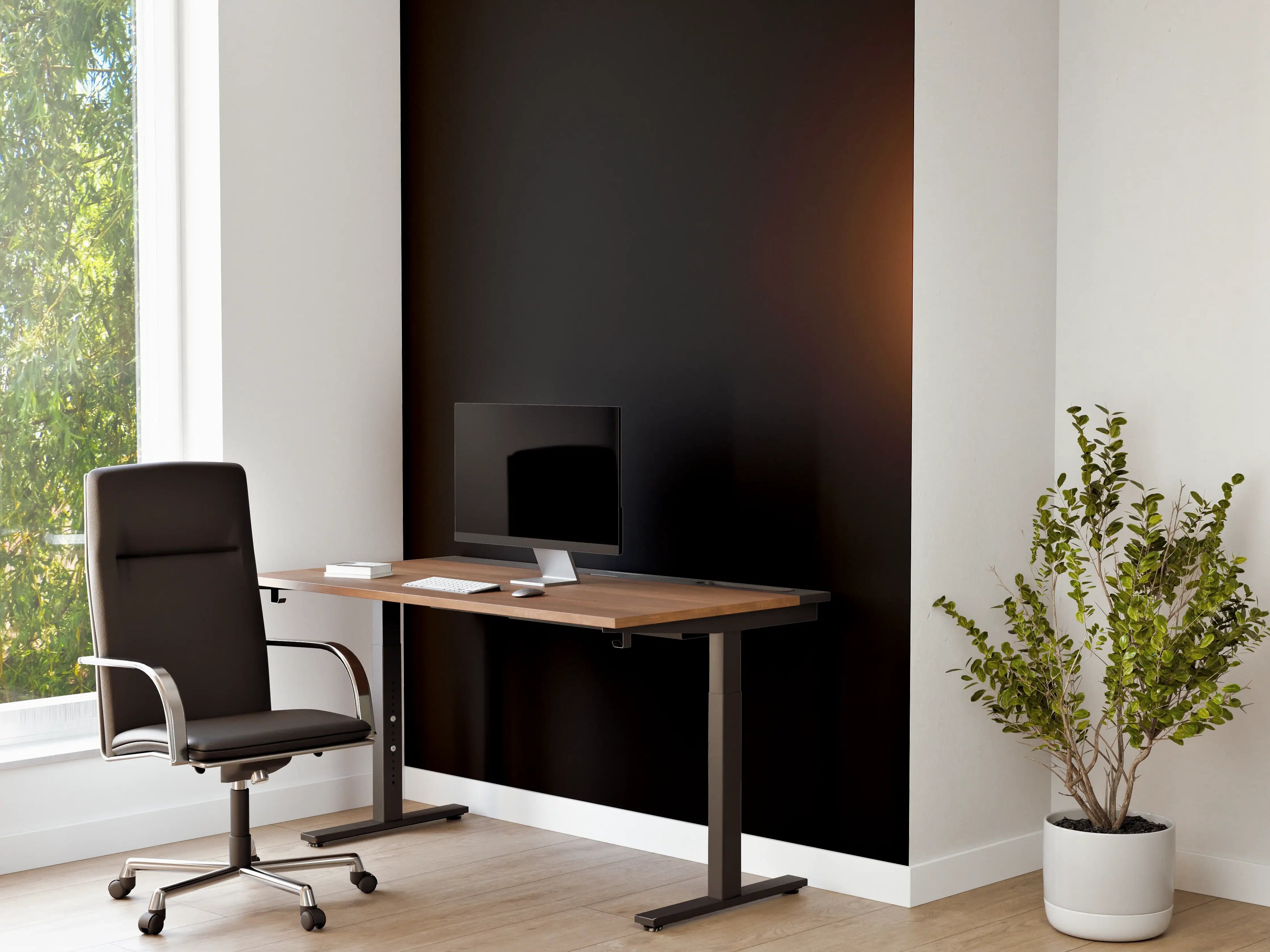 Büro Wandgestaltung - Kerzenlicht im Dunklen