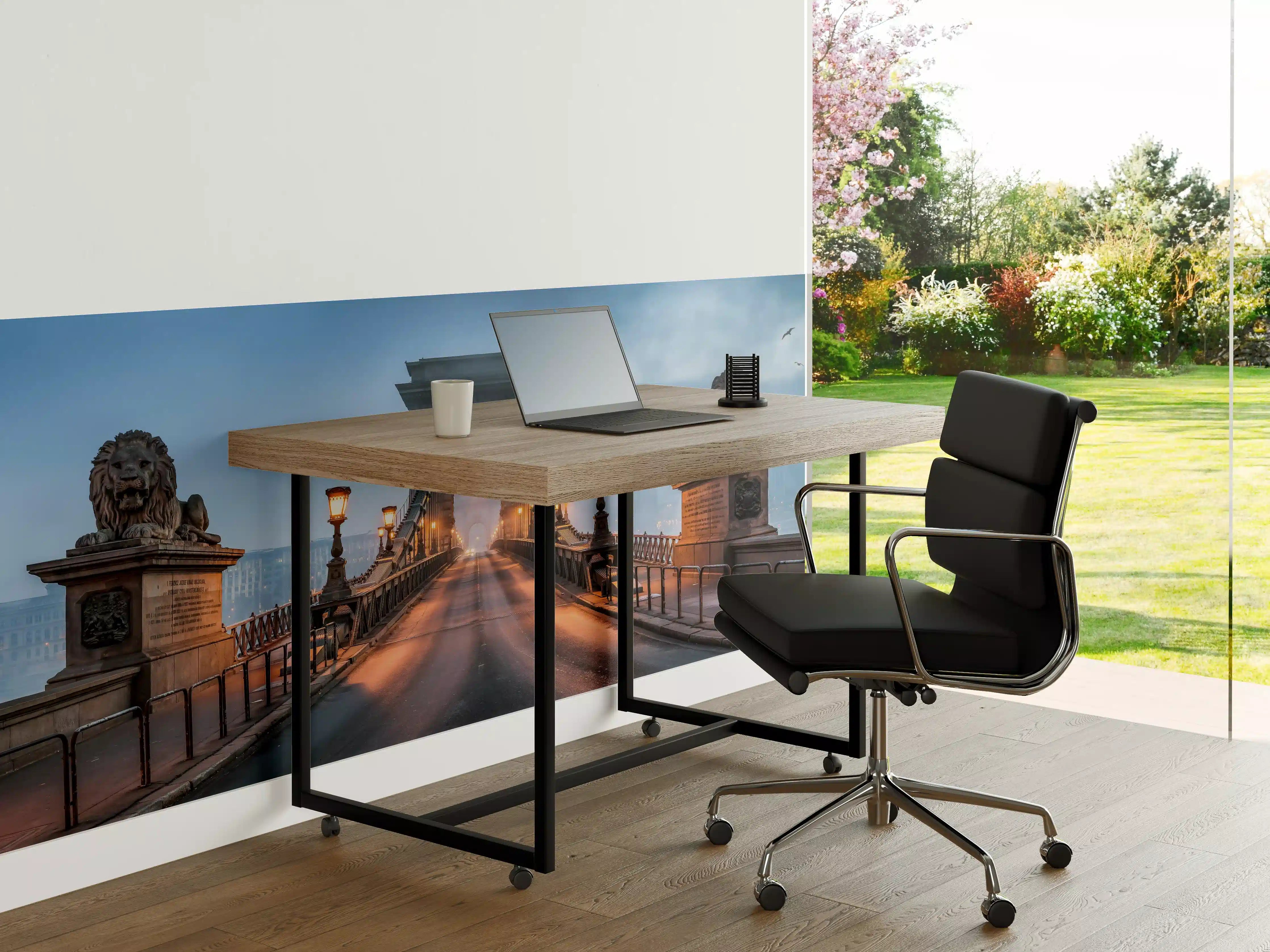 Büro Wandgestaltung - Kettenbrücke Panorama in Budapest