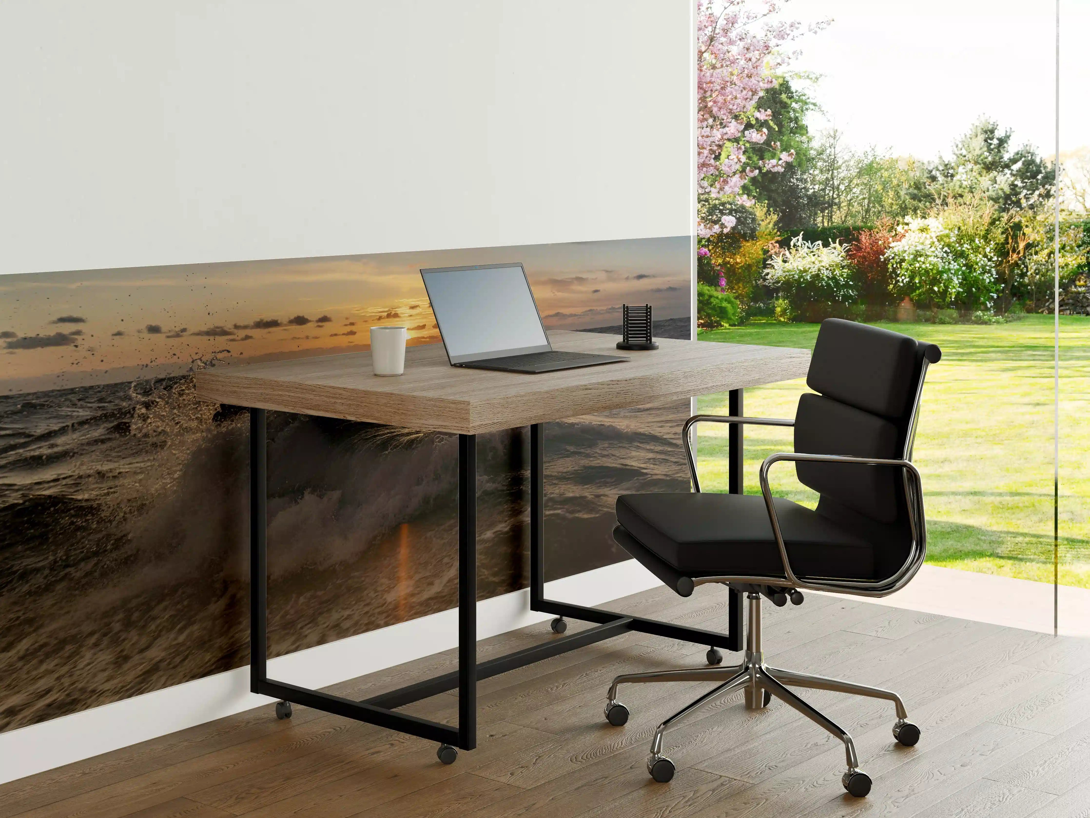 Büro Wandgestaltung - Kleine Windwelle bei Sonnenuntergang