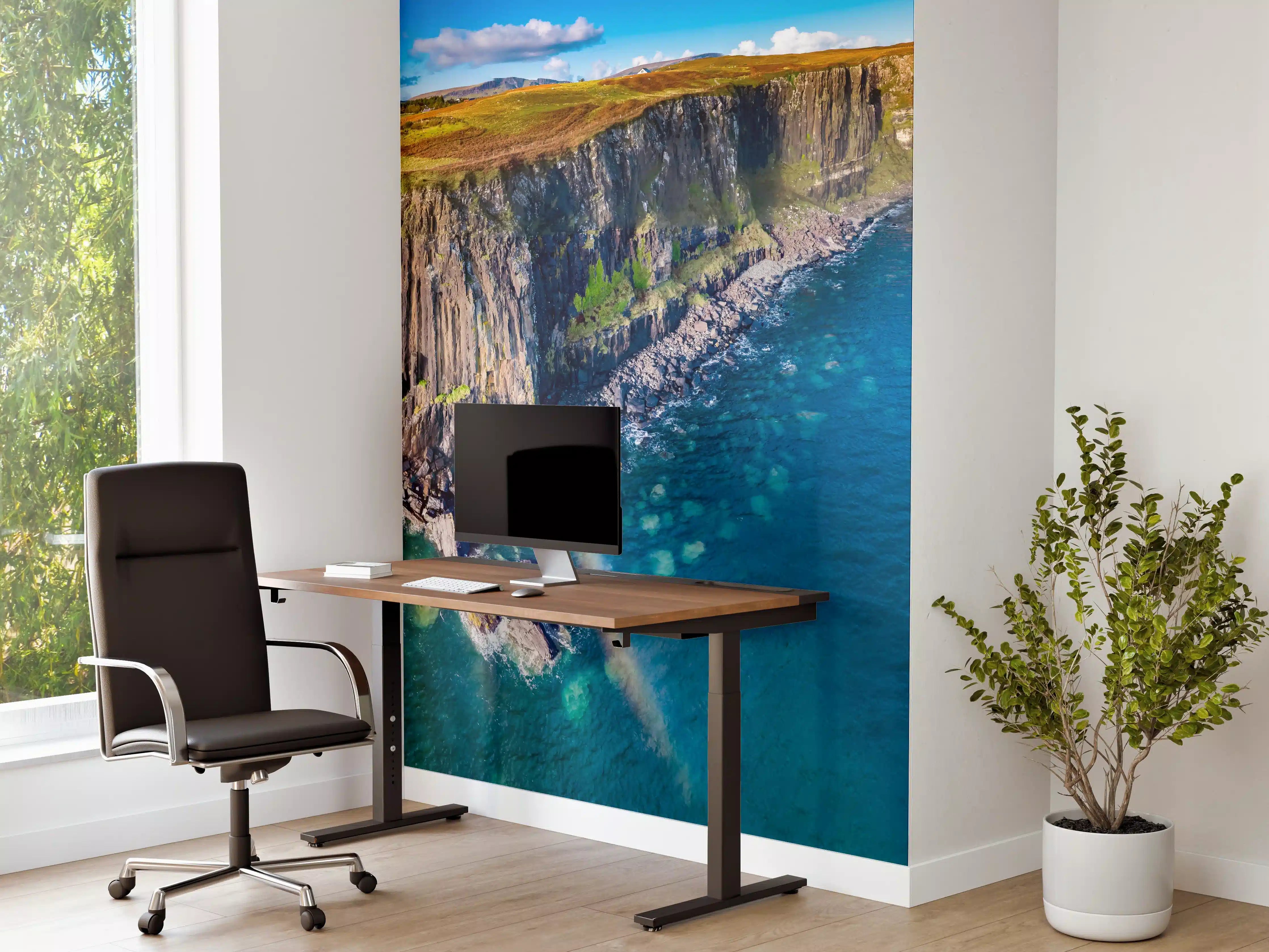 Büro Wandgestaltung - Klippen von Staffin - Schottland