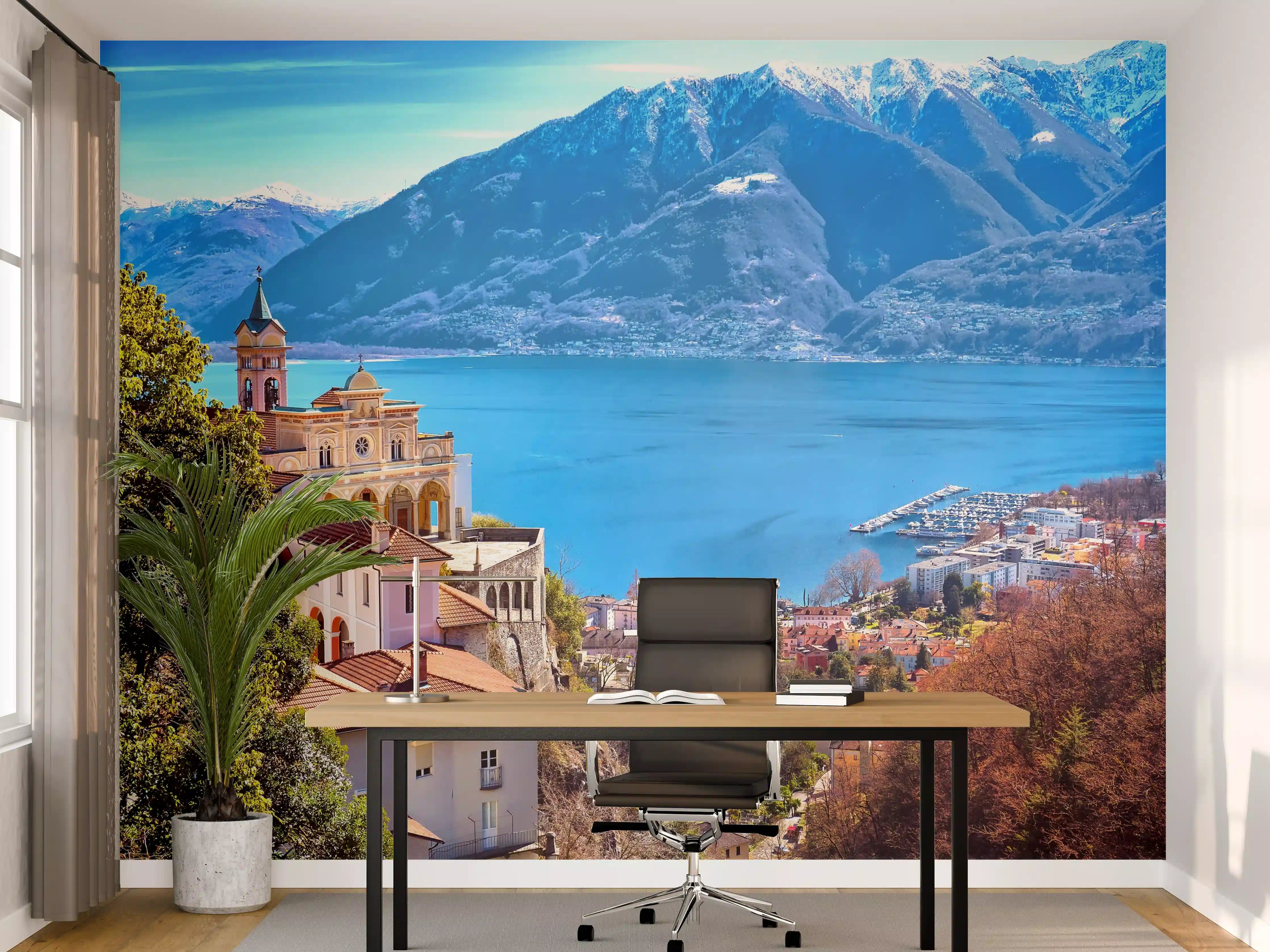 Büro Wandgestaltung - Kloster in Locarno