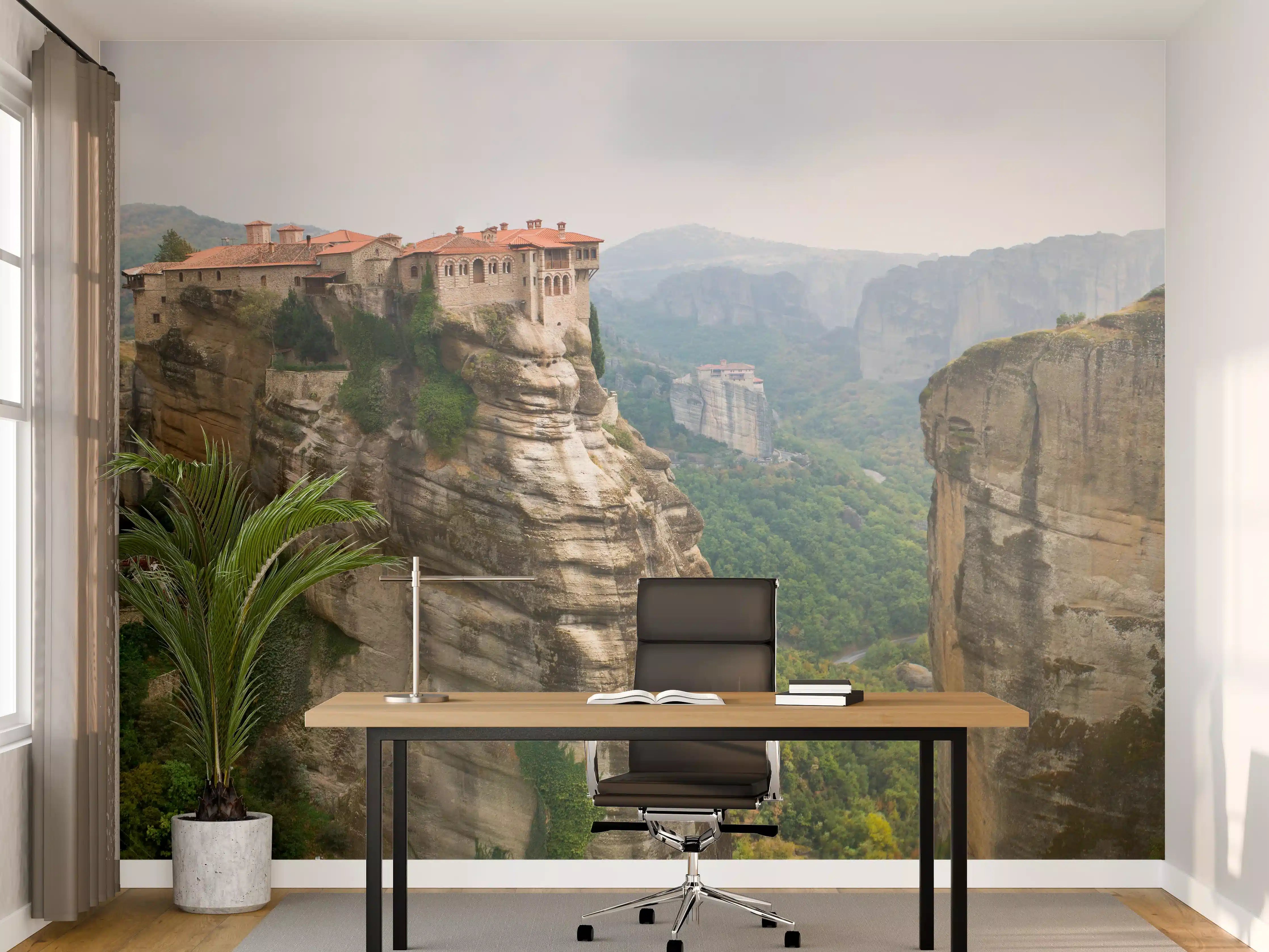 Büro Wandgestaltung - Kloster von Varlaam in Kalambaka