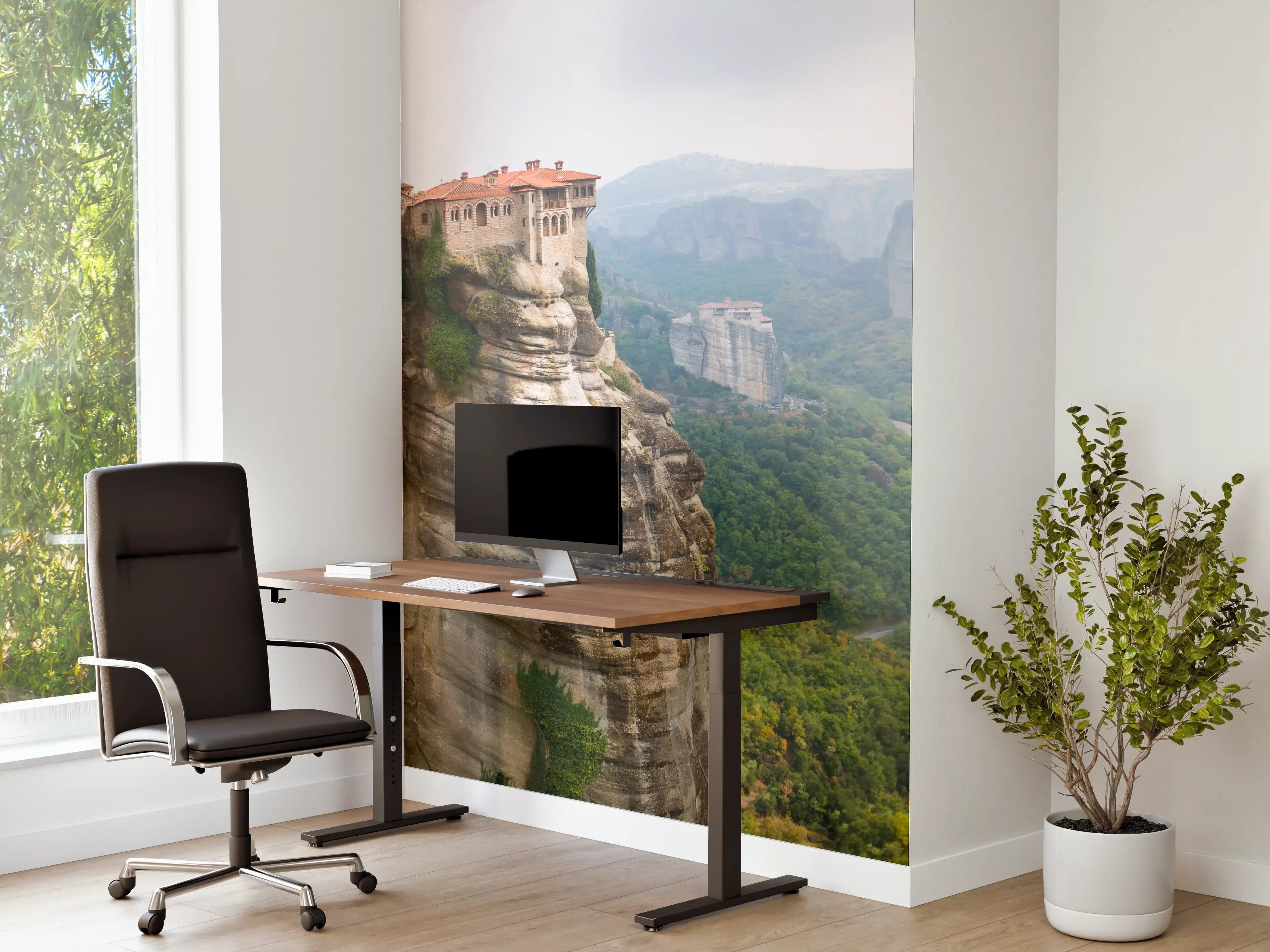 Büro Wandgestaltung - Kloster von Varlaam in Kalambaka