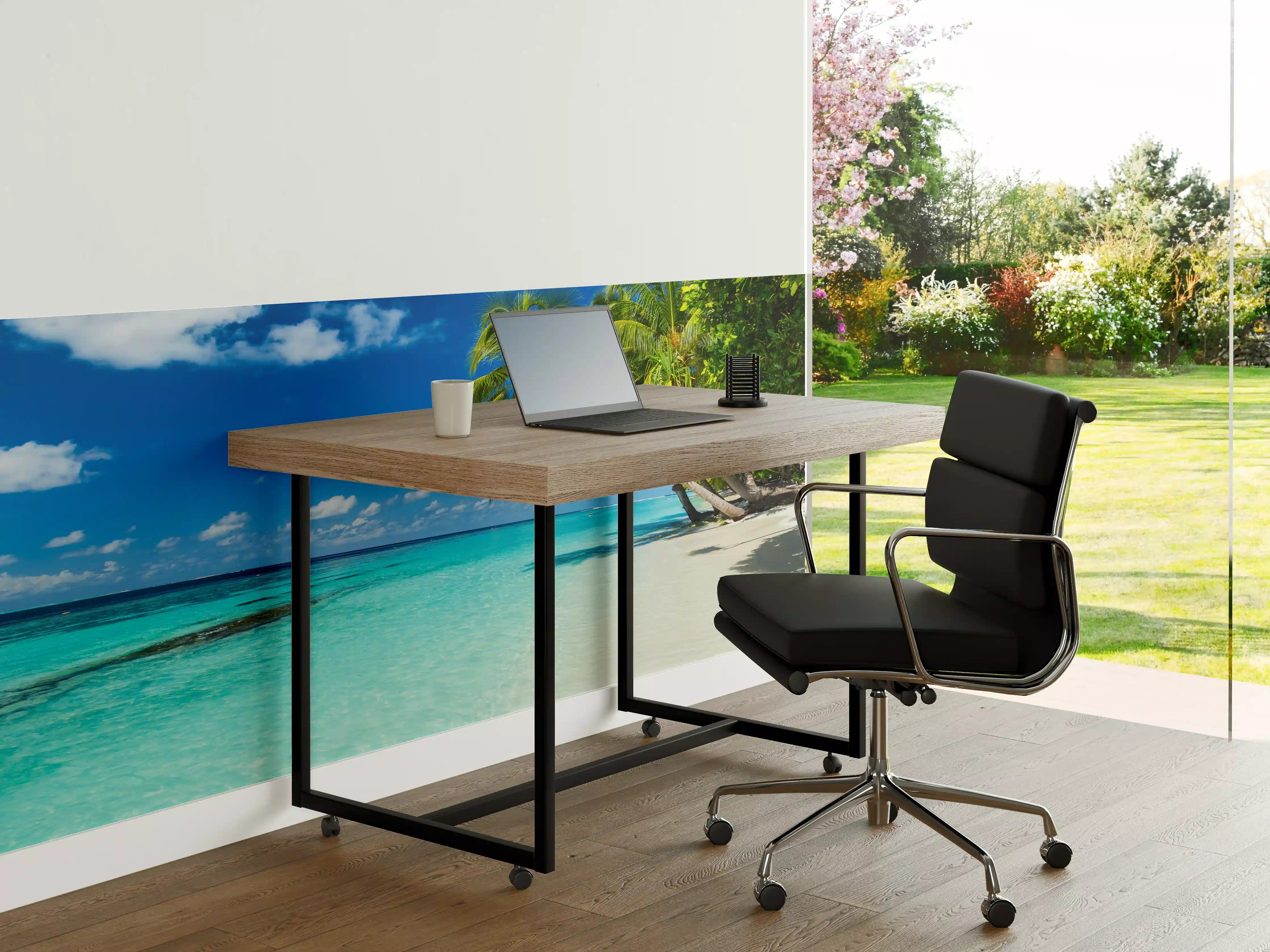 Büro Wandgestaltung - Kokospalmen am Strand in der Karibik