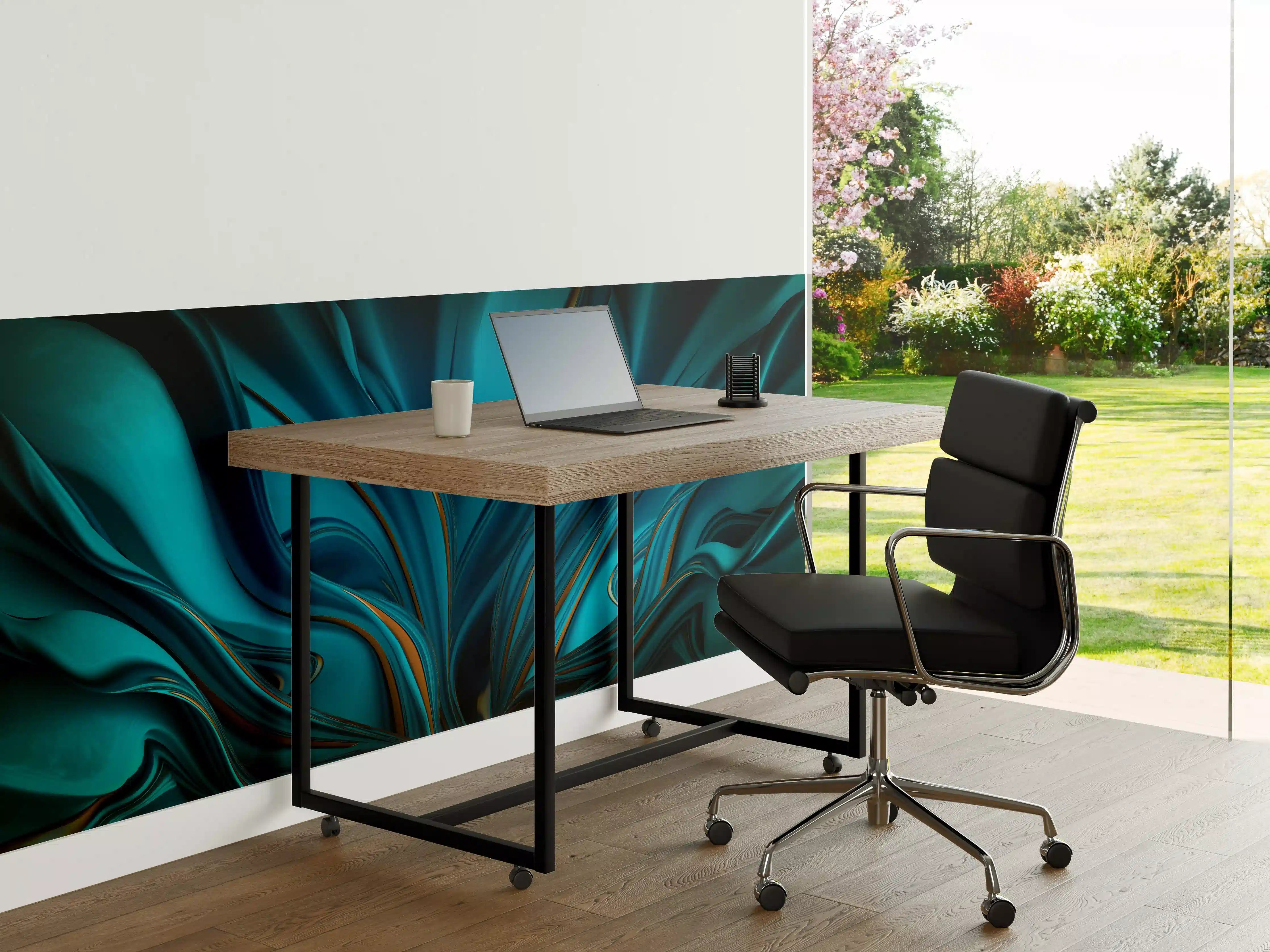 Büro Wandgestaltung - Künstlerischer Hintergrund - Abstrakt