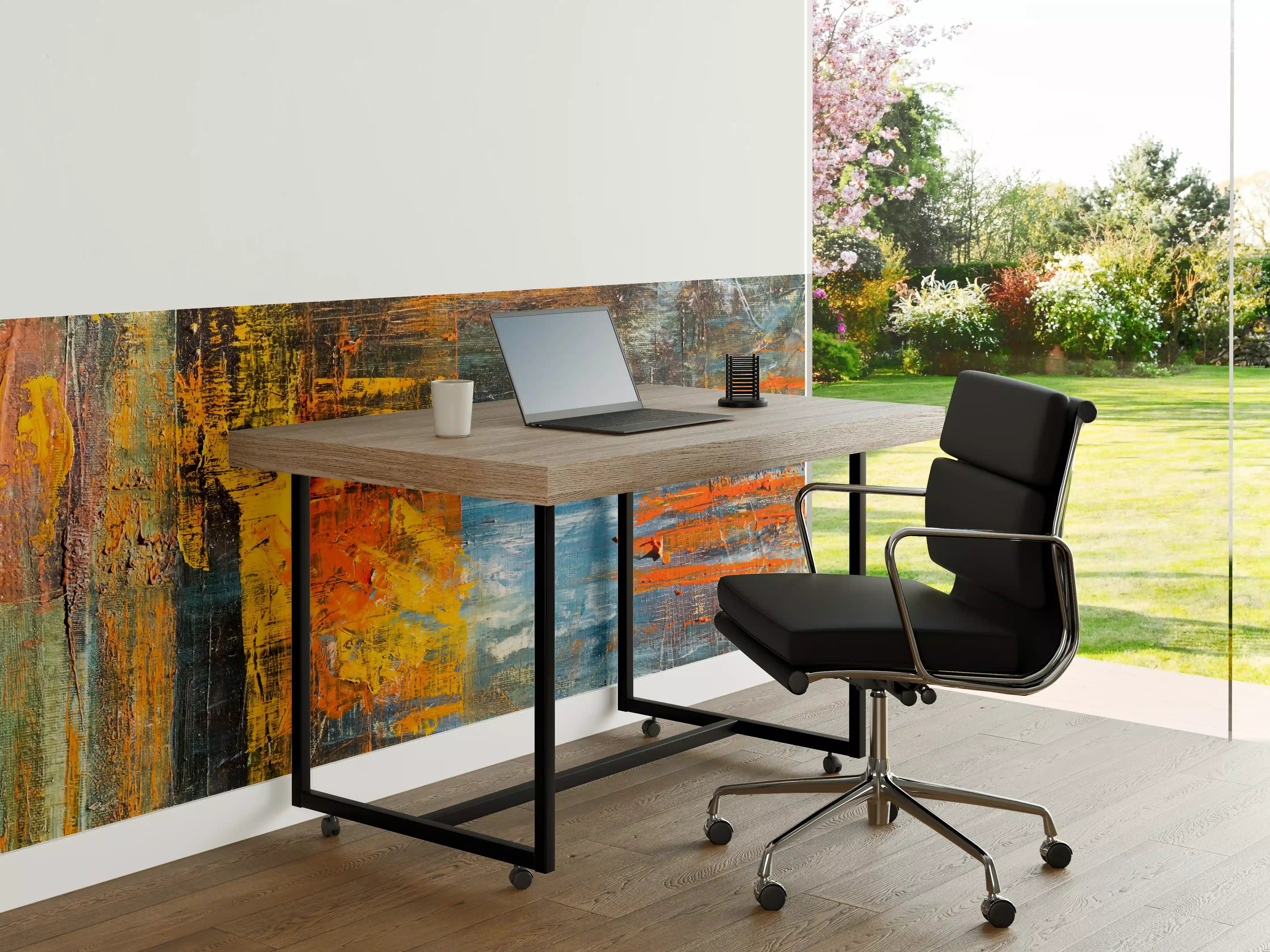 Büro Wandgestaltung - Kunst Malerei - Vintage