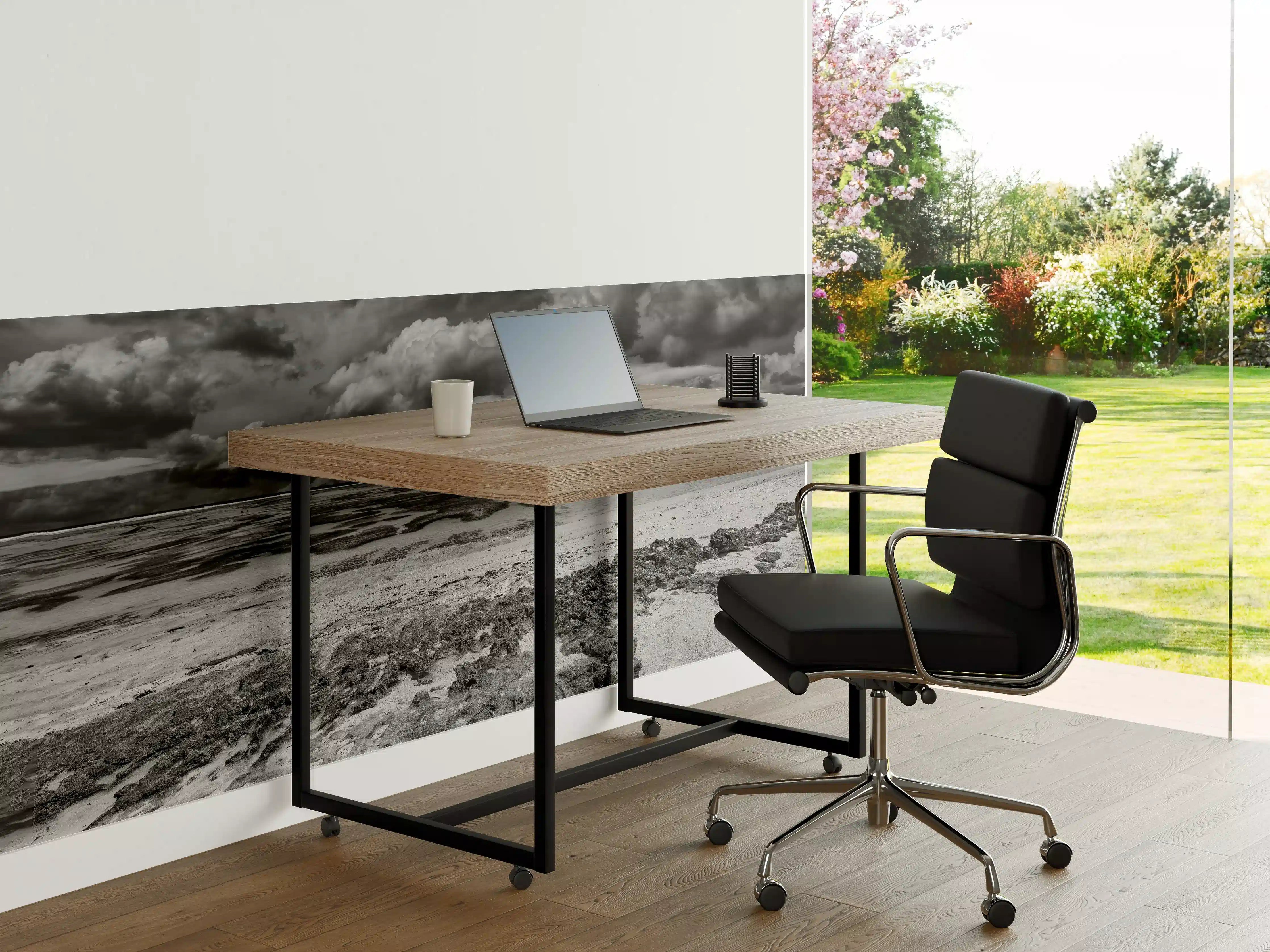 Büro Wandgestaltung - La Digue Meer und Felsen