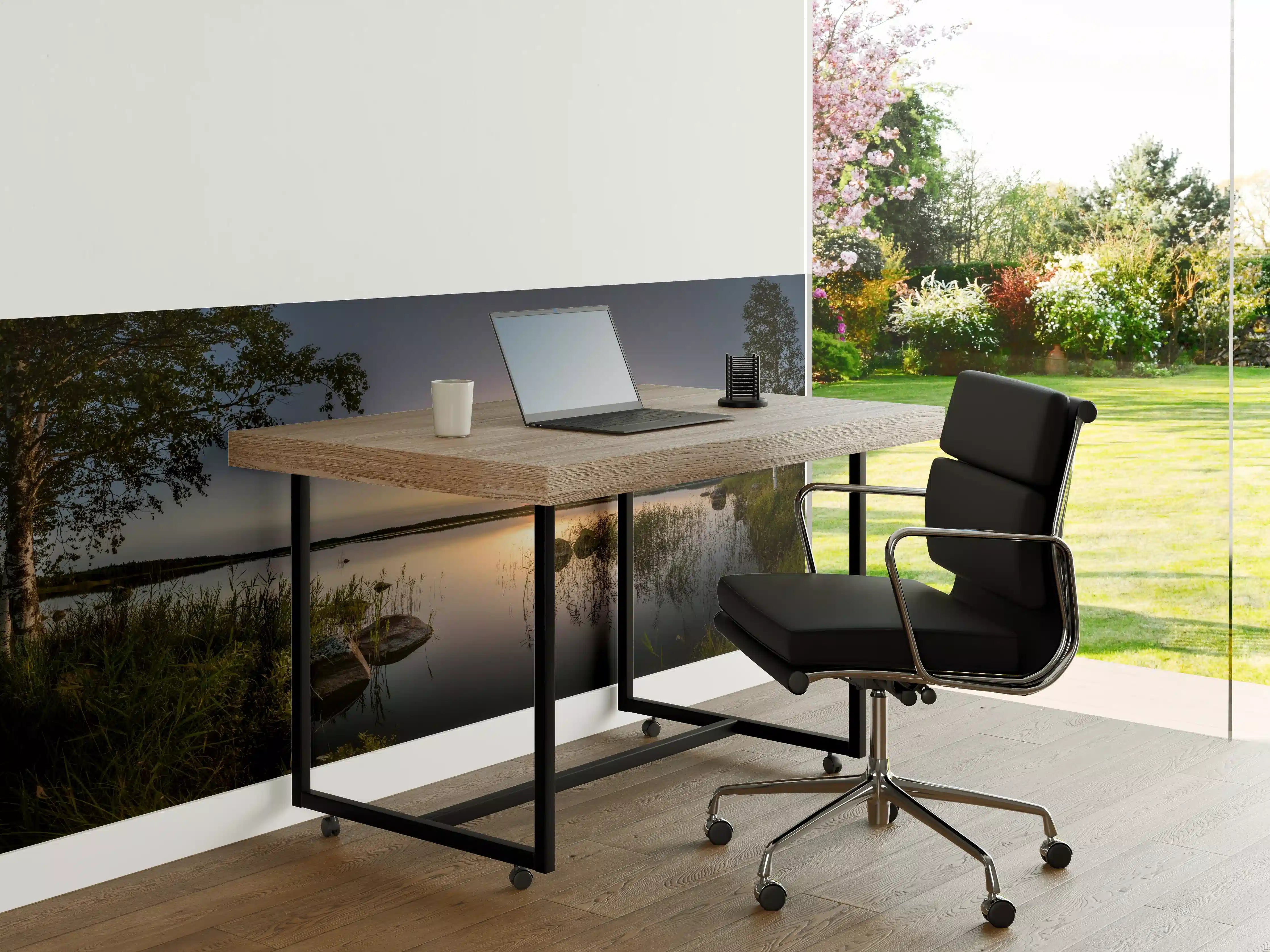 Büro Wandgestaltung - Landschaft in der Dämmerung - Sonnenuntergang