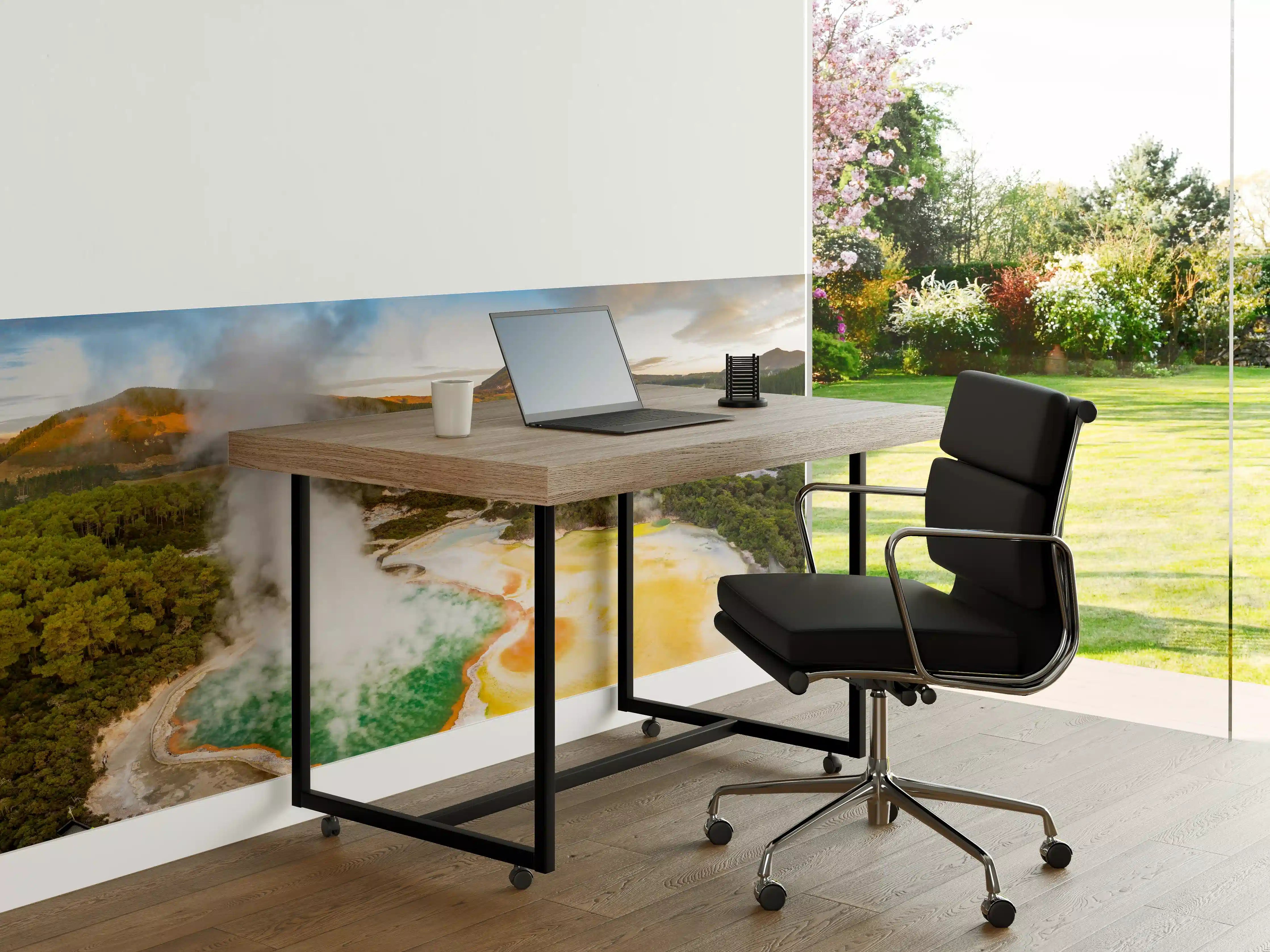 Büro Wandgestaltung - Landschaft mit kochend heißem Schlamm