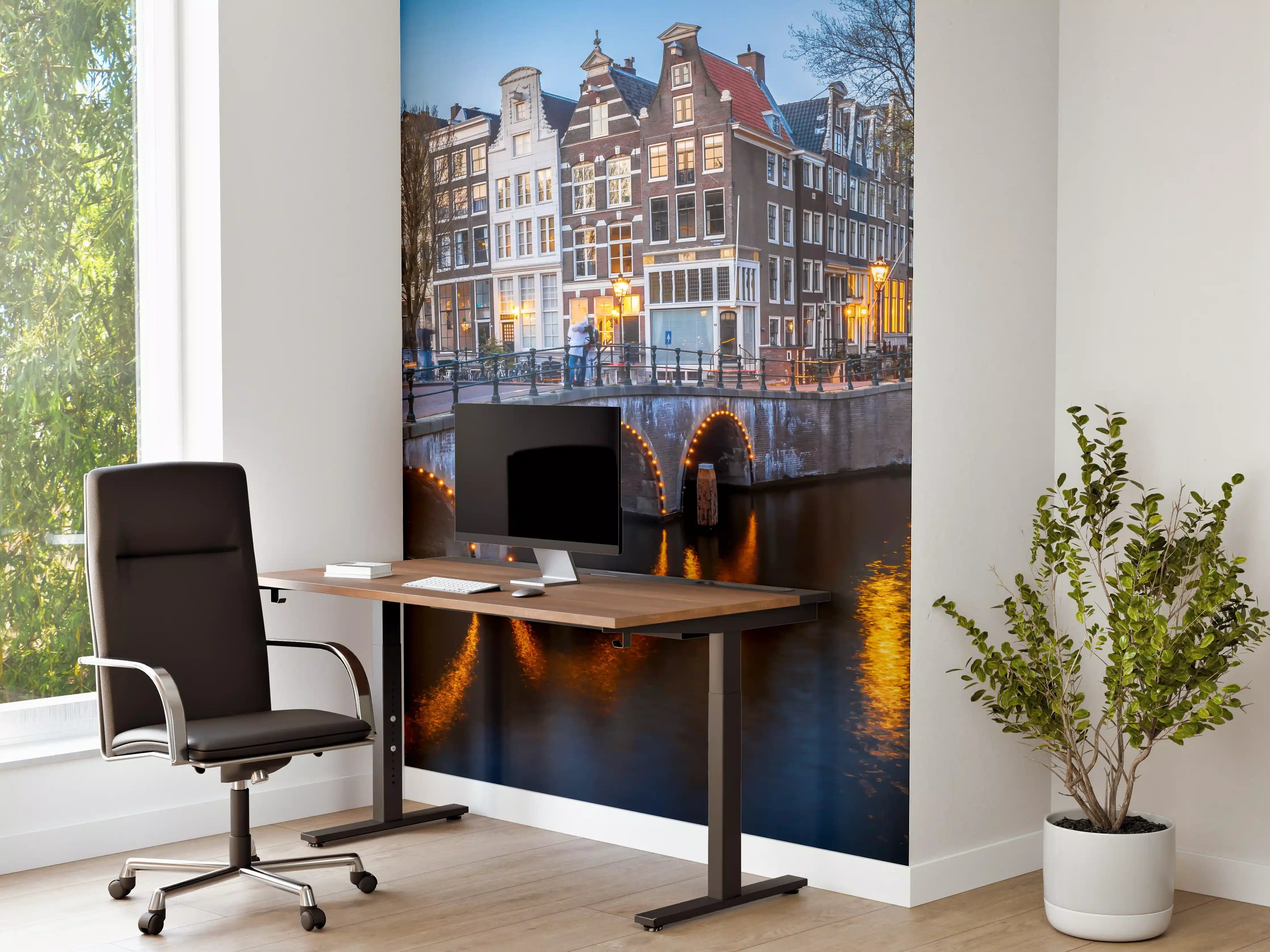Büro Wandgestaltung - Leidsegracht-Brücke - Amsterdam