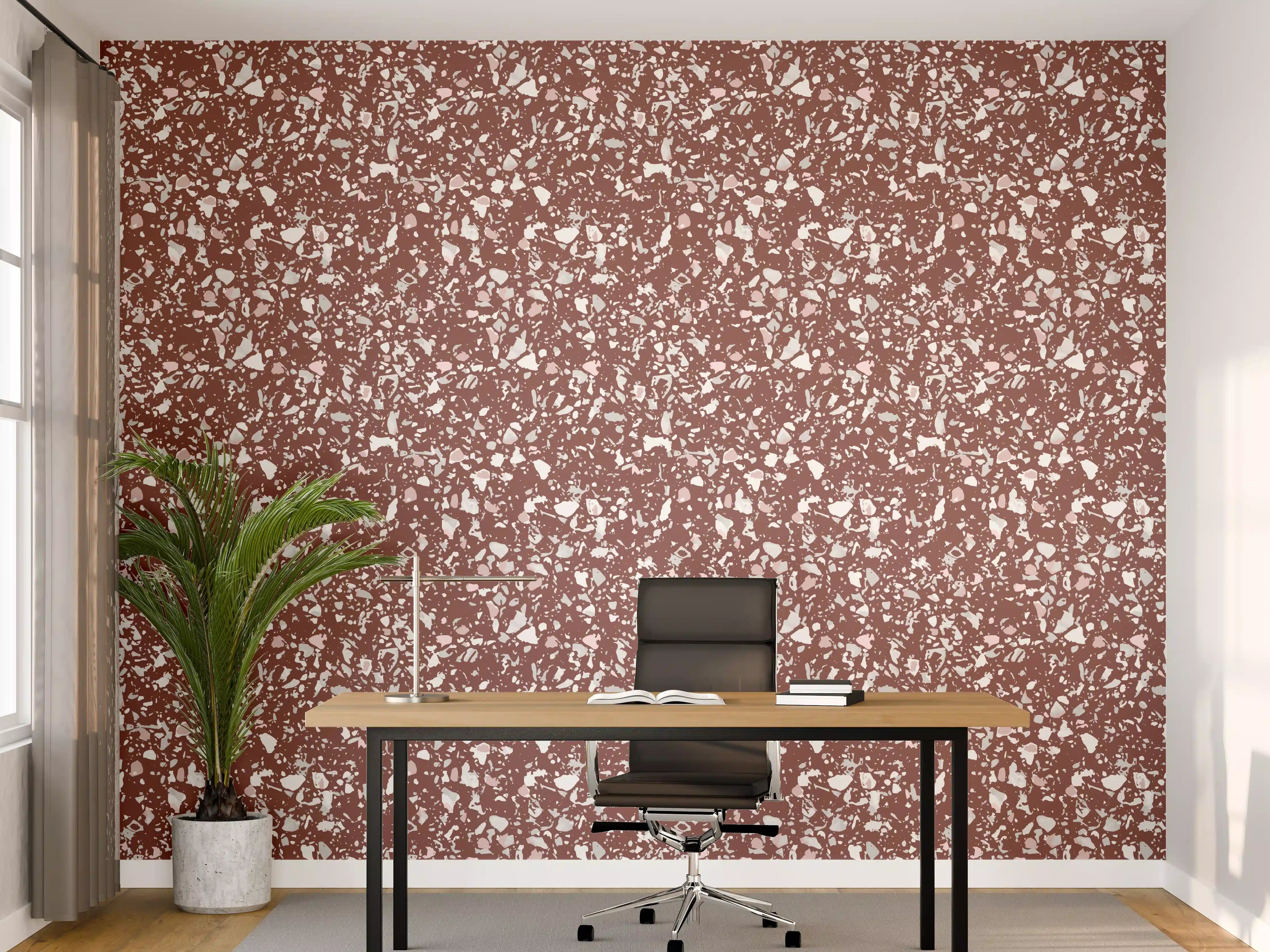 Büro Wandgestaltung - Luxus-Grau- und Beigetöne-Terrassen