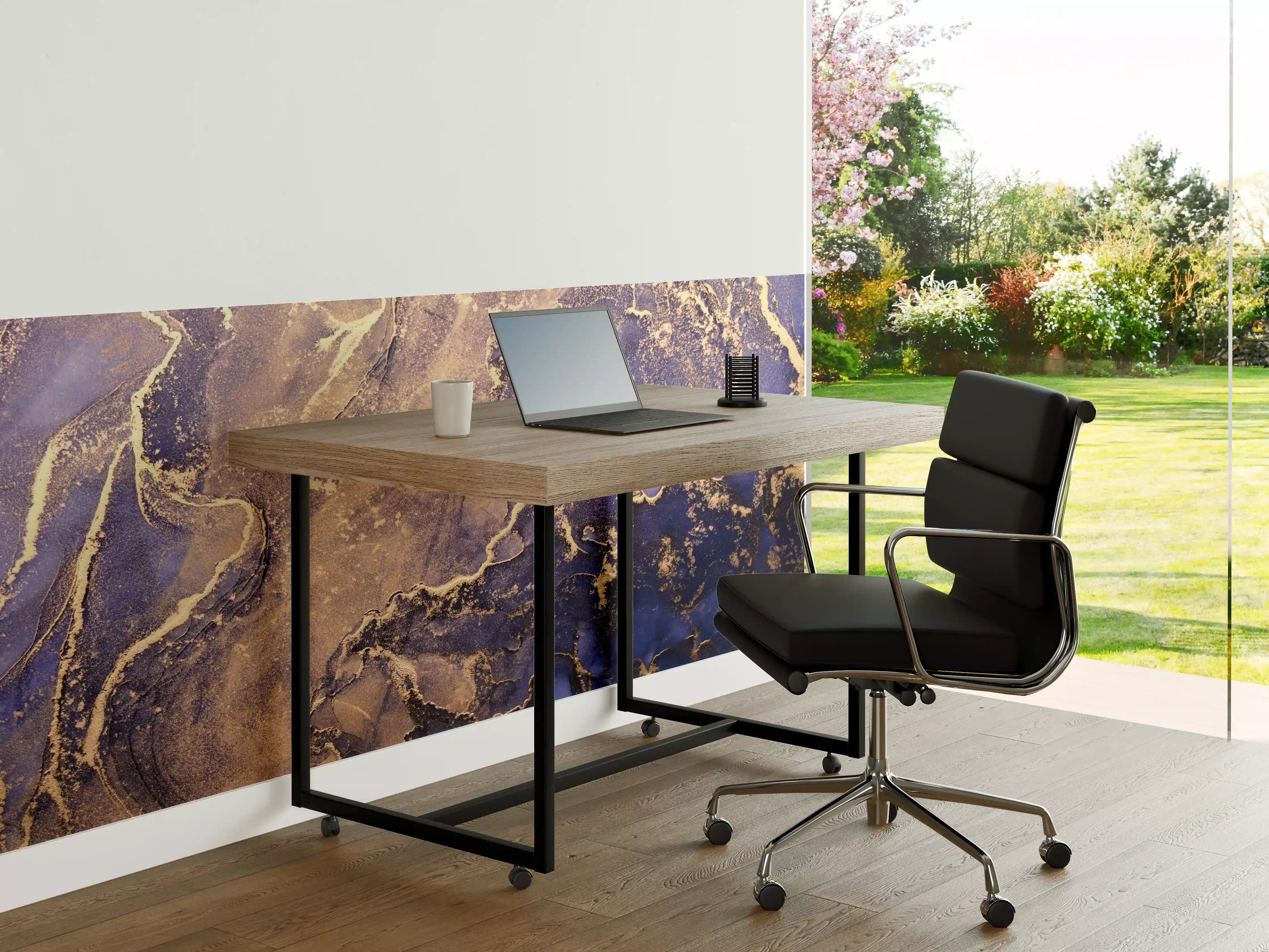 Büro Wandgestaltung - Luxus-Weif1-Grau-Marmor-Textur