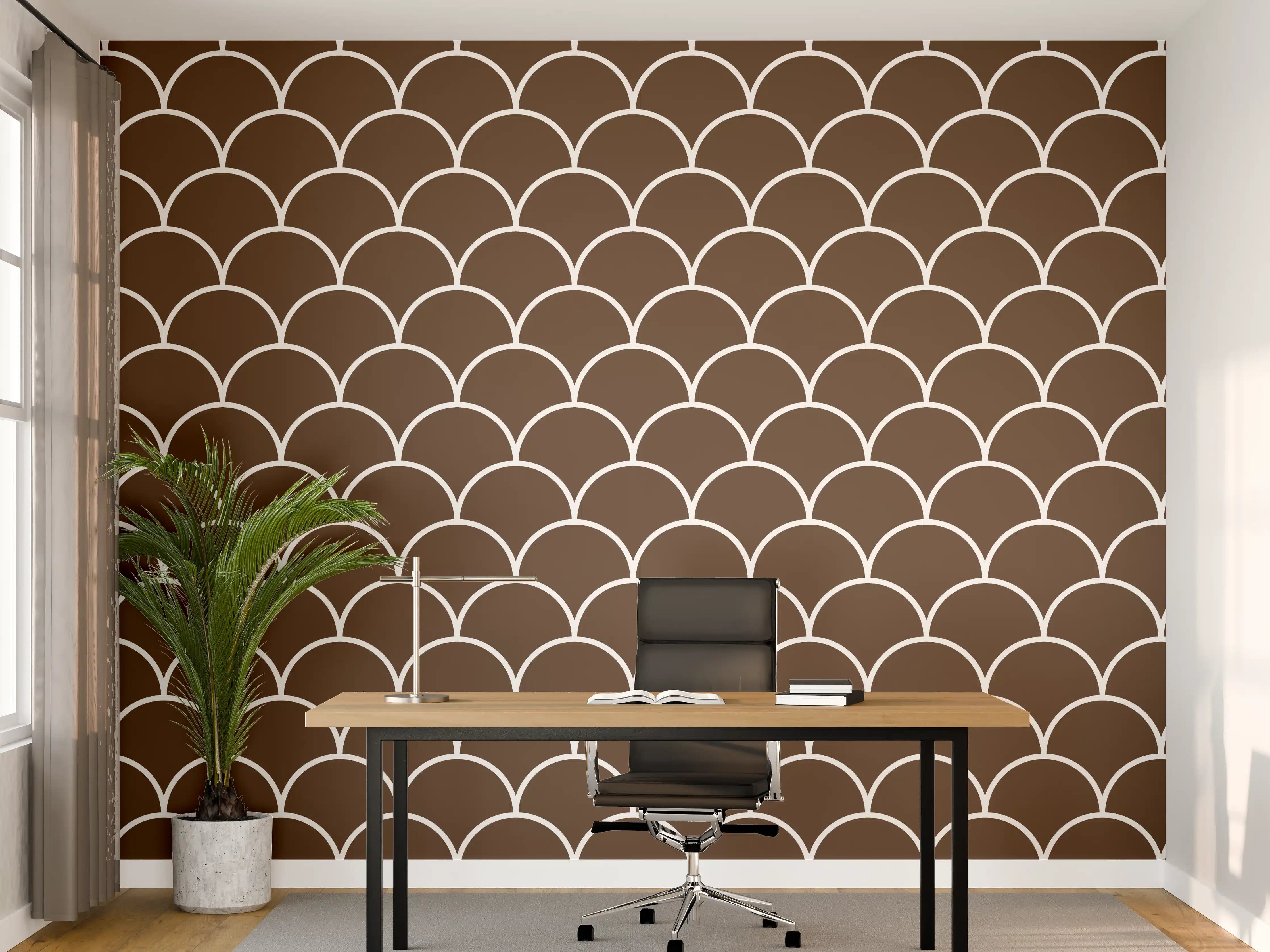 Büro Wandgestaltung - Luxus weiß-graue Marmortextur mit feinen Graunuancen