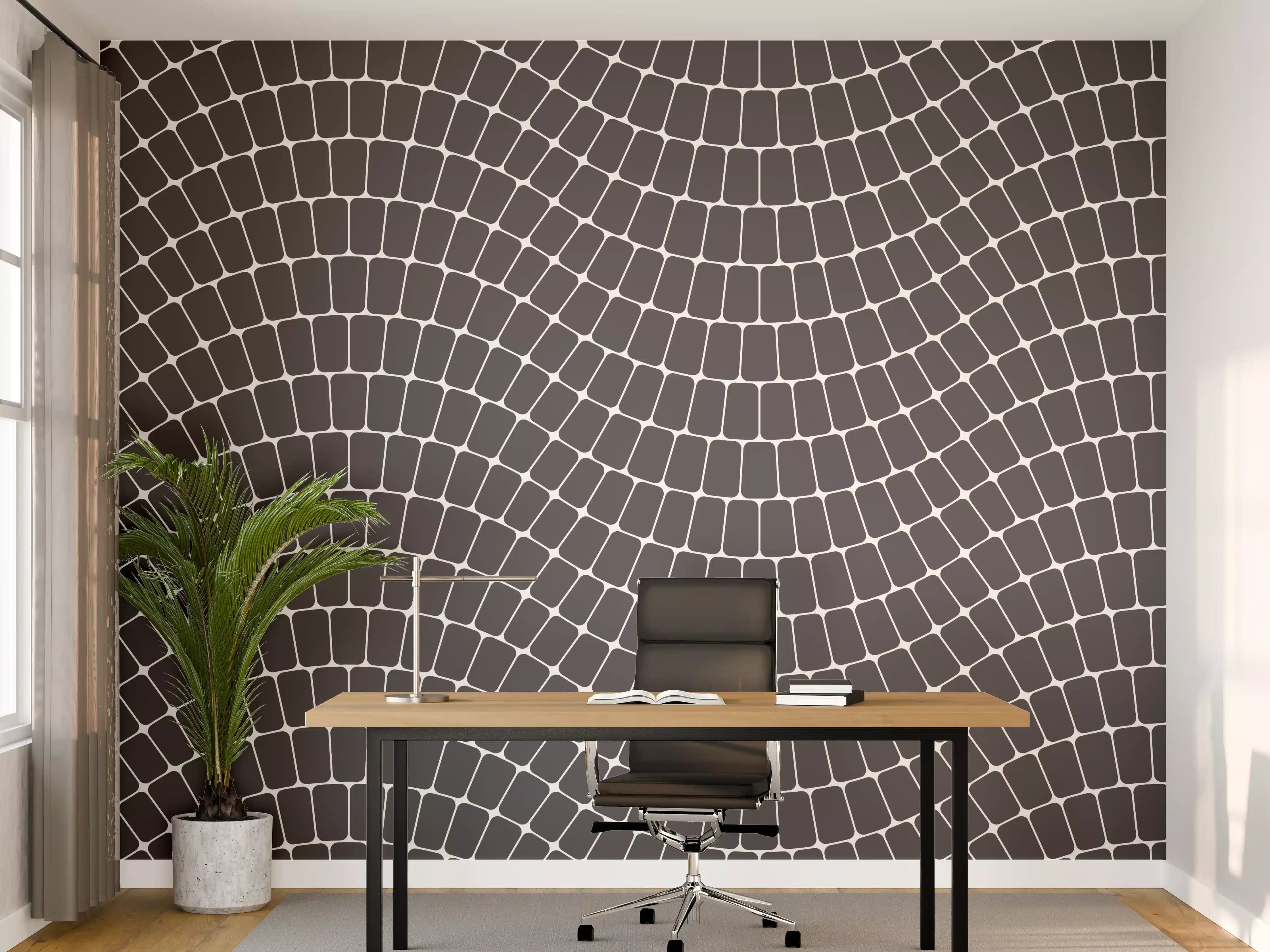 Büro Wandgestaltung - Luxus-weißer Marmor mit feinen Graunuancen
