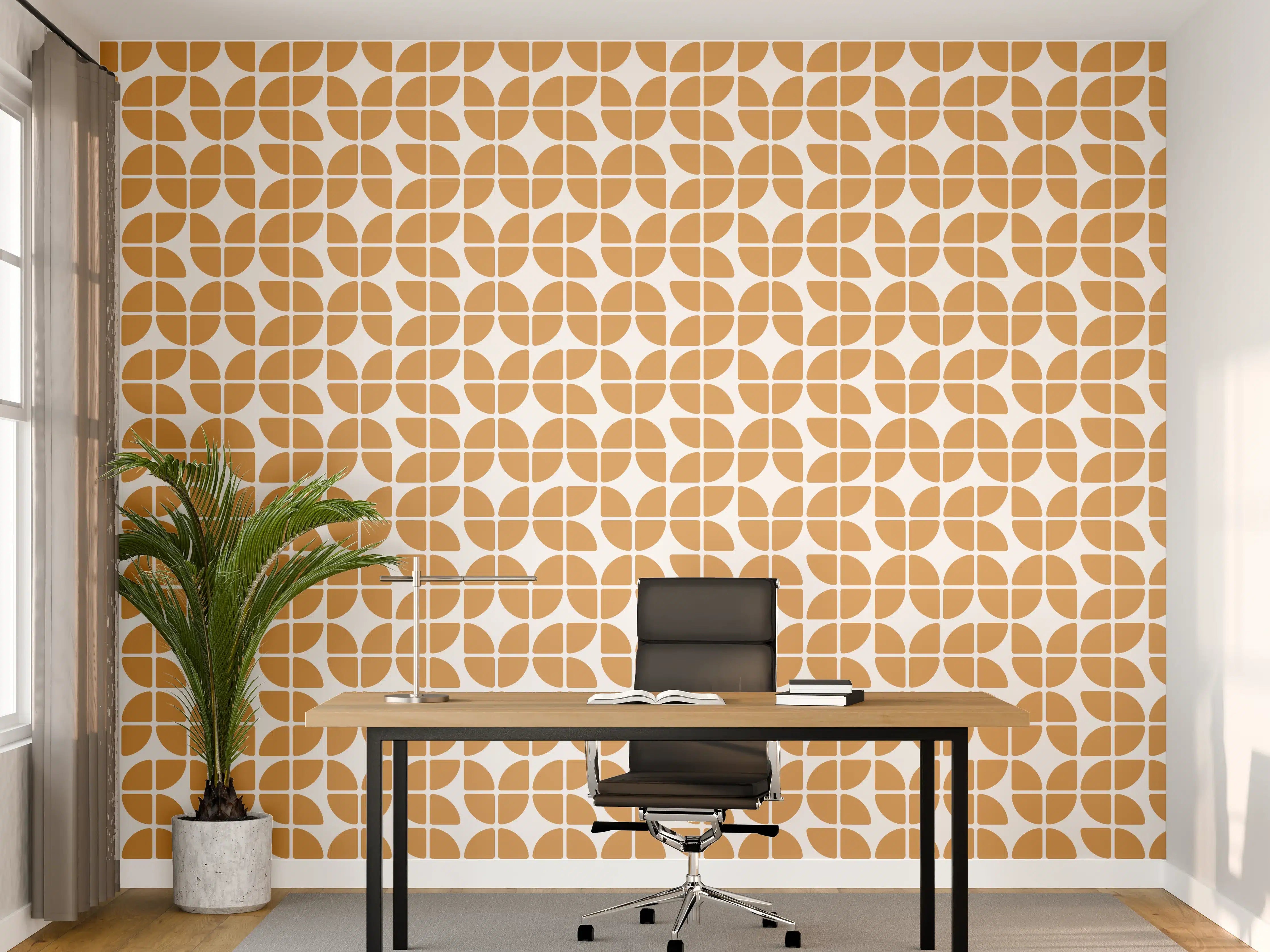 Büro Wandgestaltung - Luxusweißer Marmor mit dezenter Graunuance und Textur