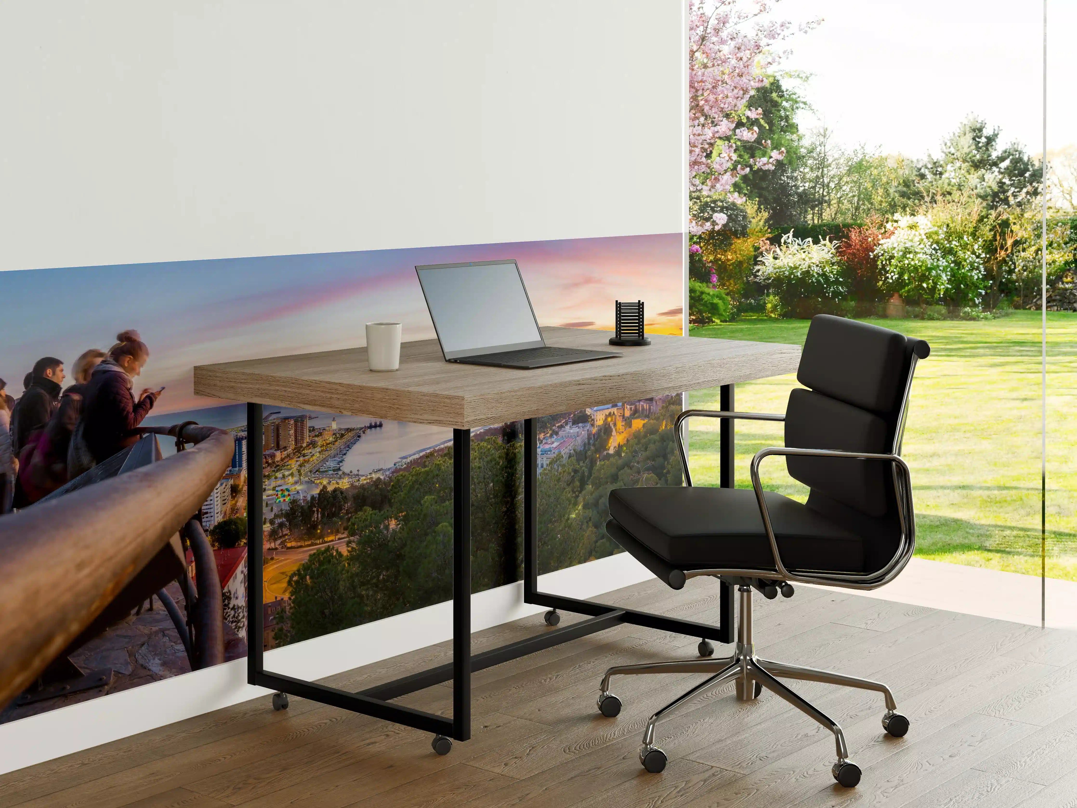 Büro Wandgestaltung - Málaga Aussicht von den Bergen