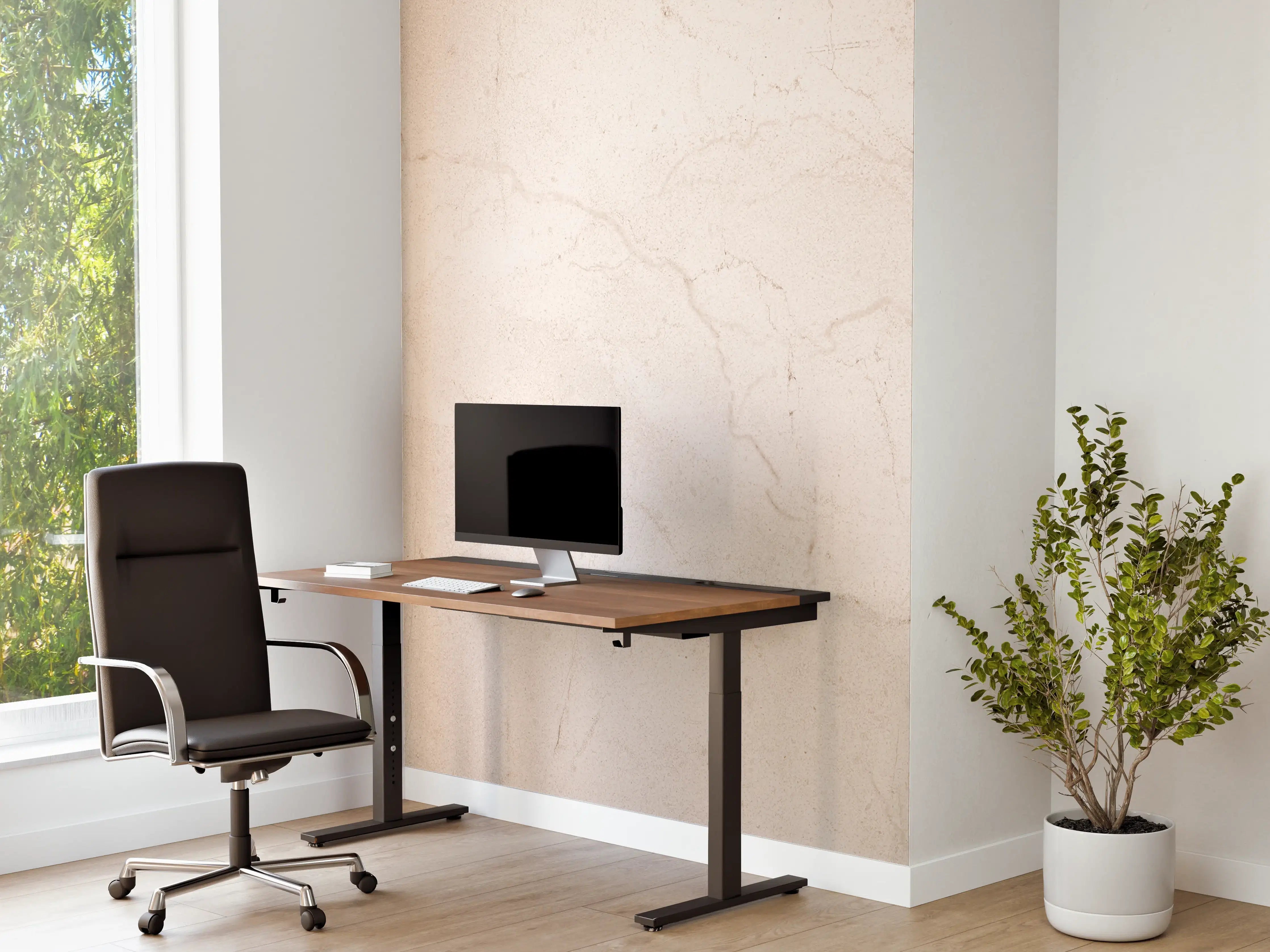Büro Wandgestaltung - Marmor Textur - Fliesenmuster