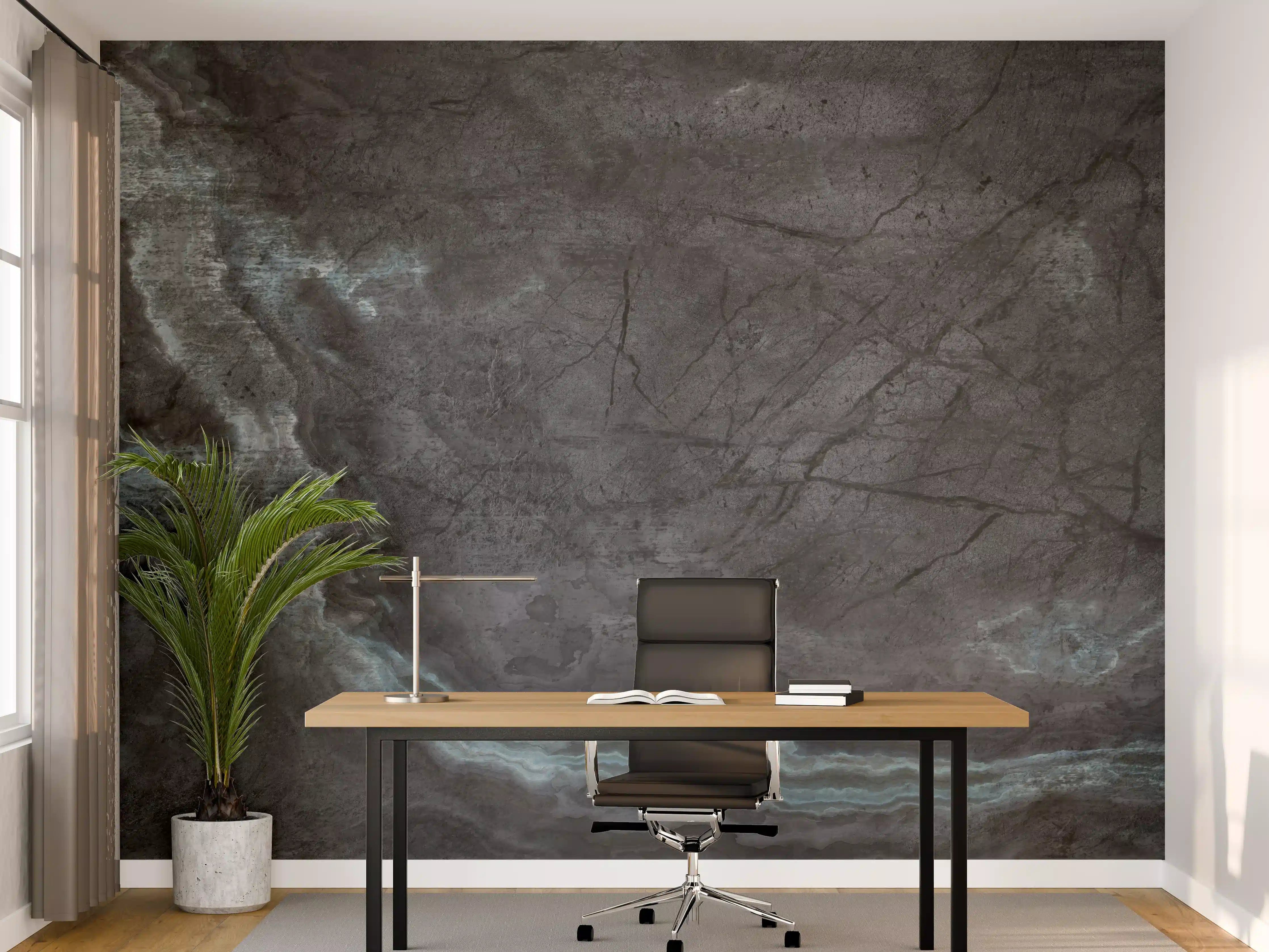 Büro Wandgestaltung - Marmorstein Textur - Elegant