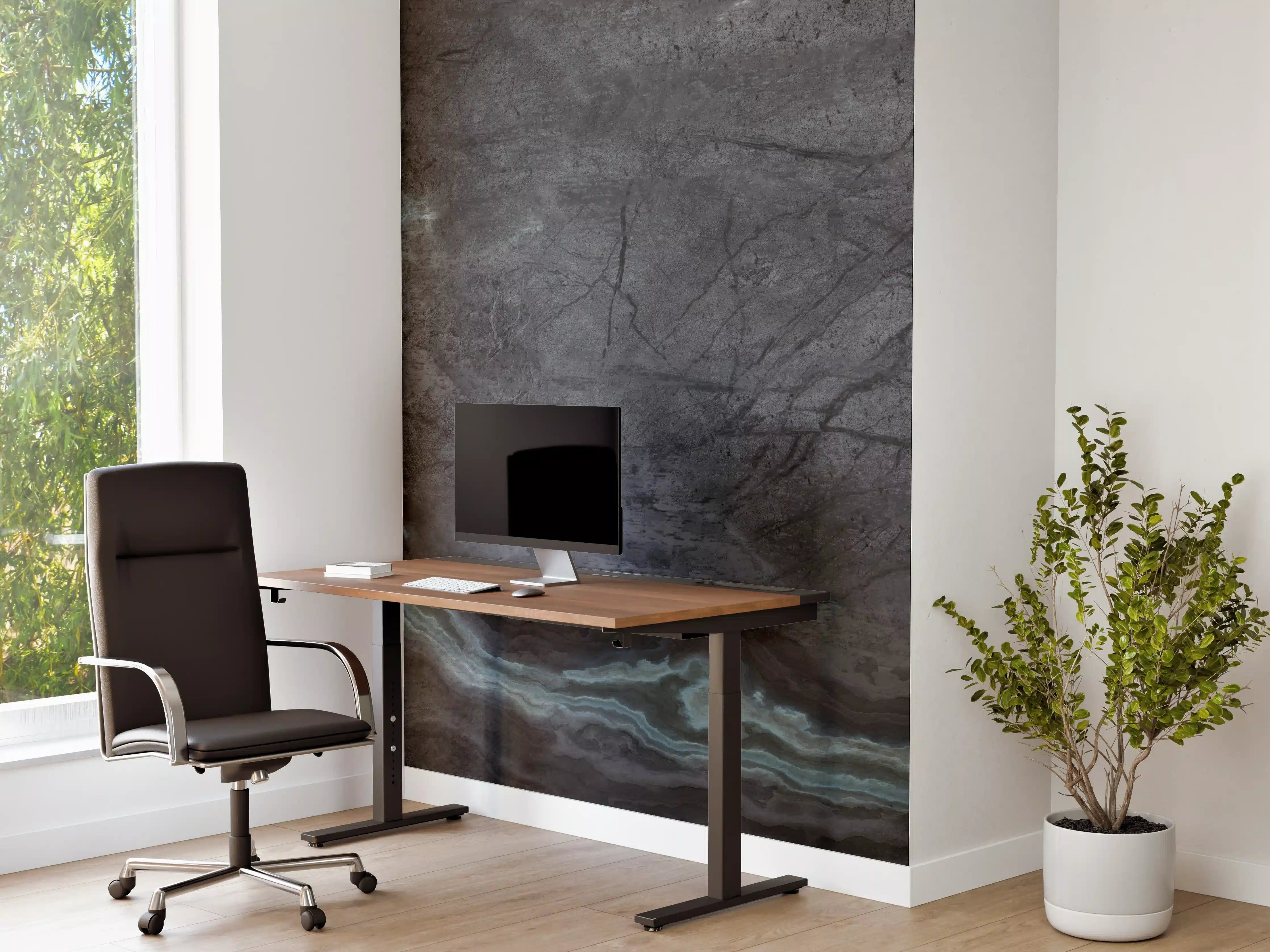 Büro Wandgestaltung - Marmorstein Textur - Elegant