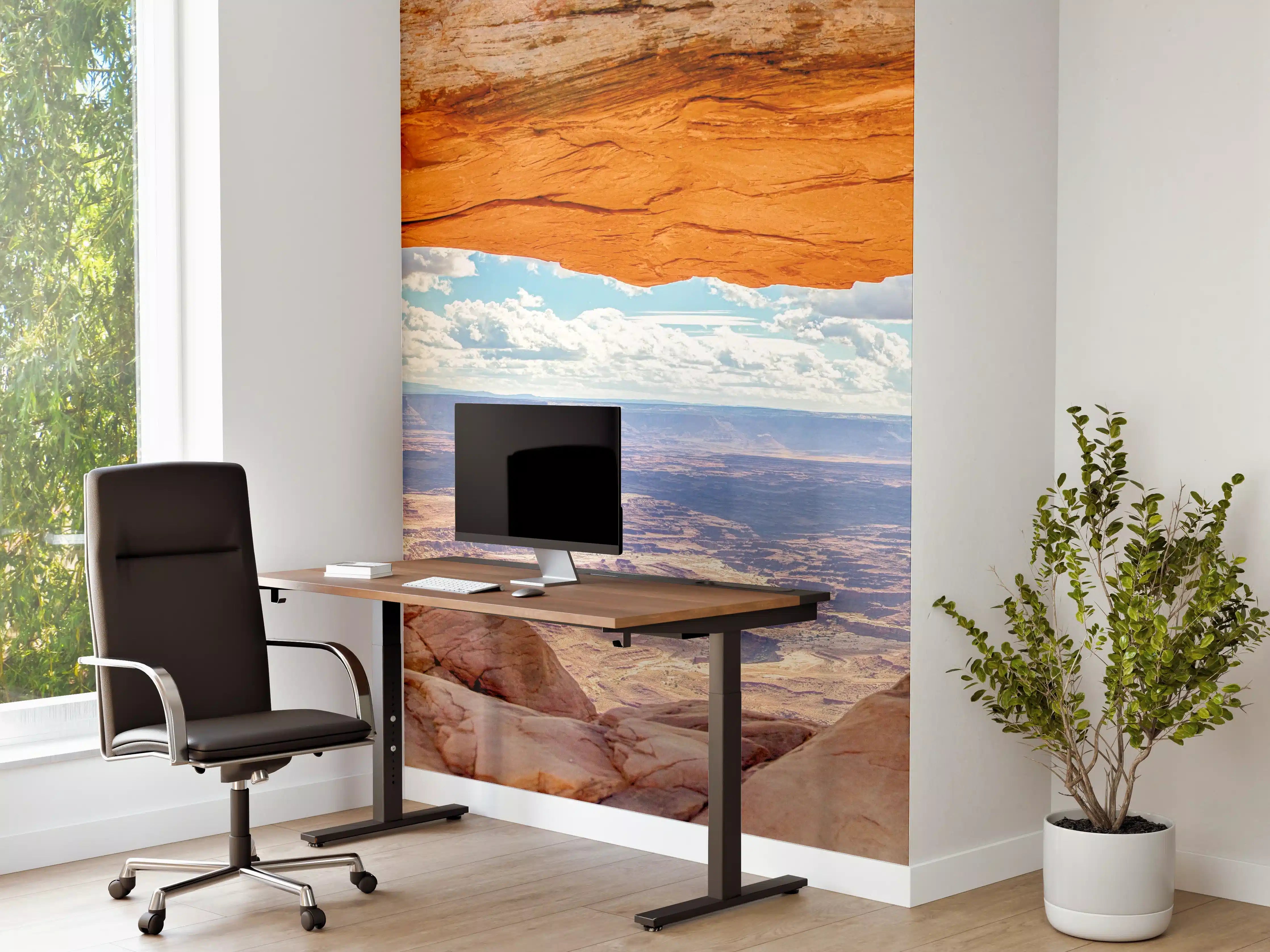 Büro Wandgestaltung - Mesa Arch-Panorama bei Sonnenaufgang