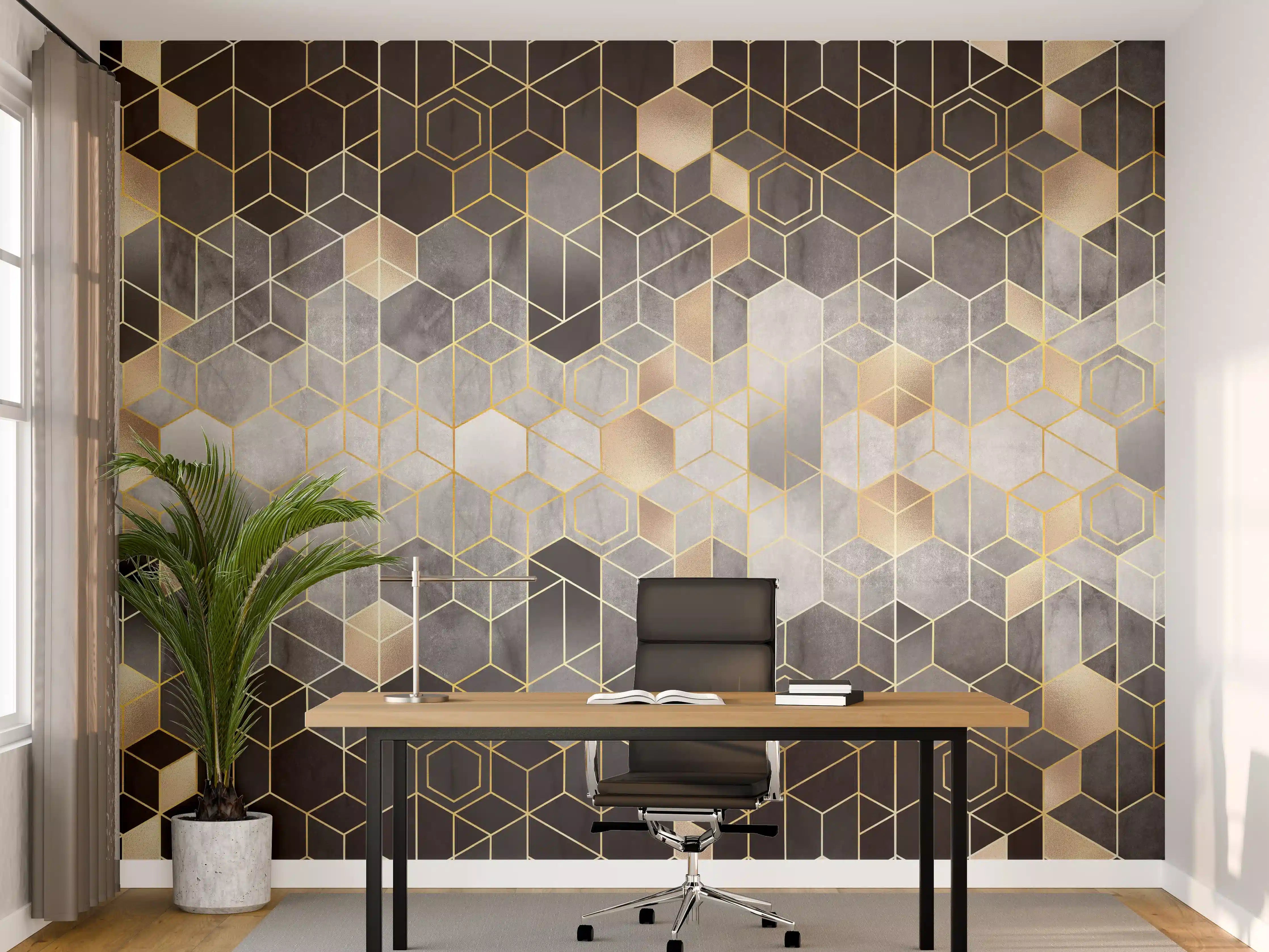 Büro Wandgestaltung - Moderne Darstellung - Luxus