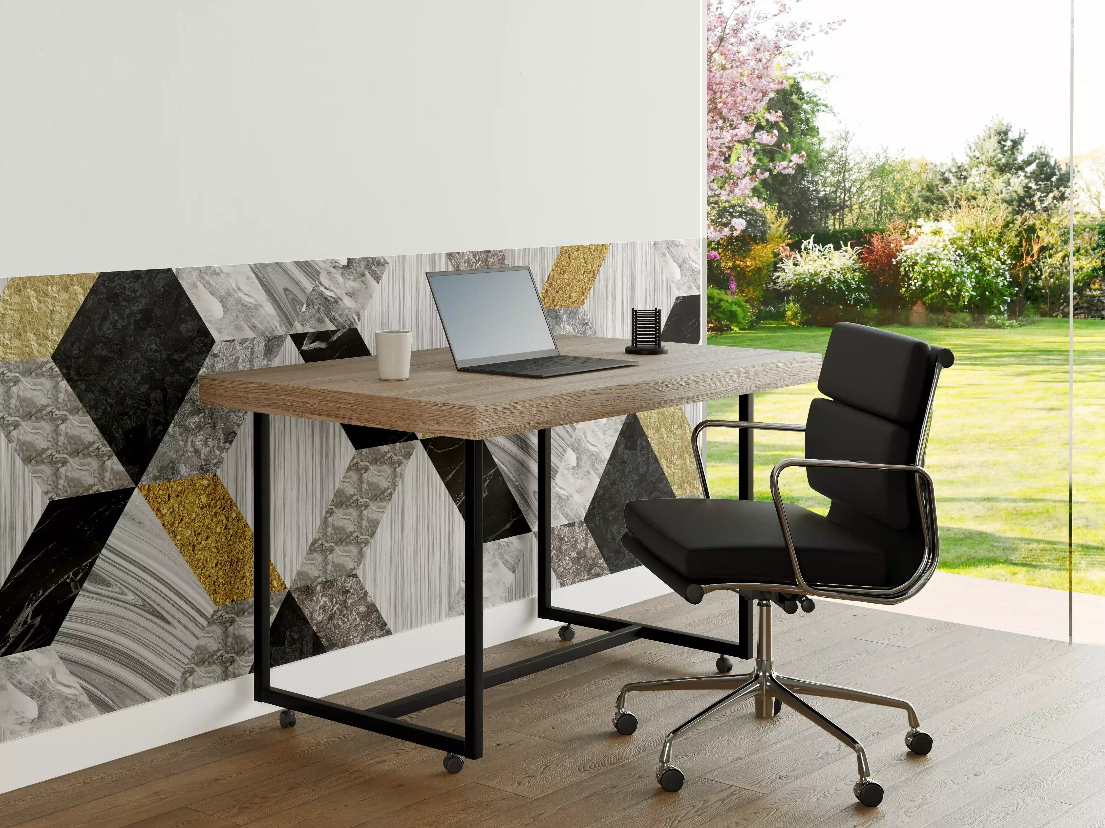 Büro Wandgestaltung - Moderne Keramik Textur