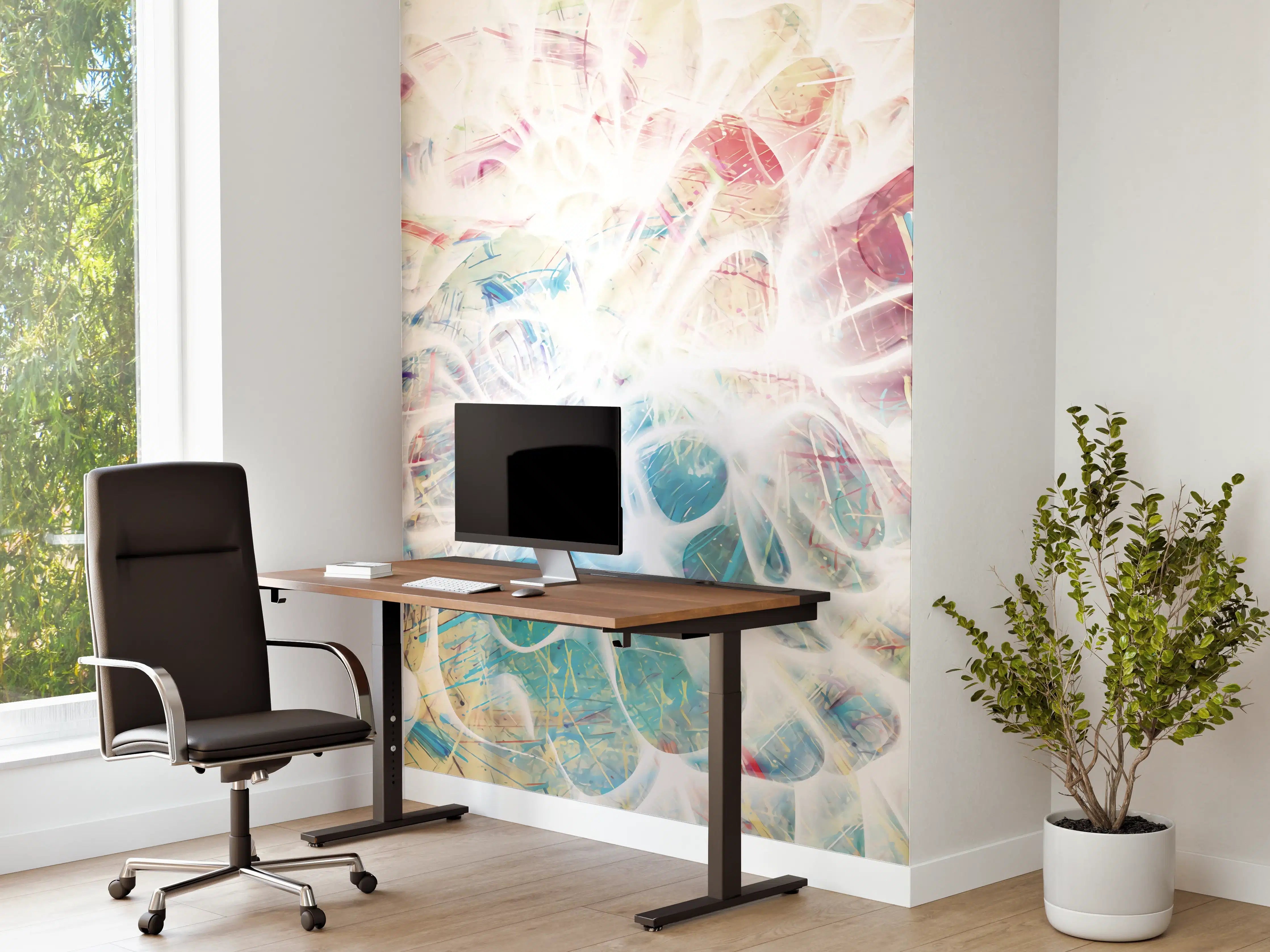 Büro Wandgestaltung - Moderne Kunst - Baumzweige