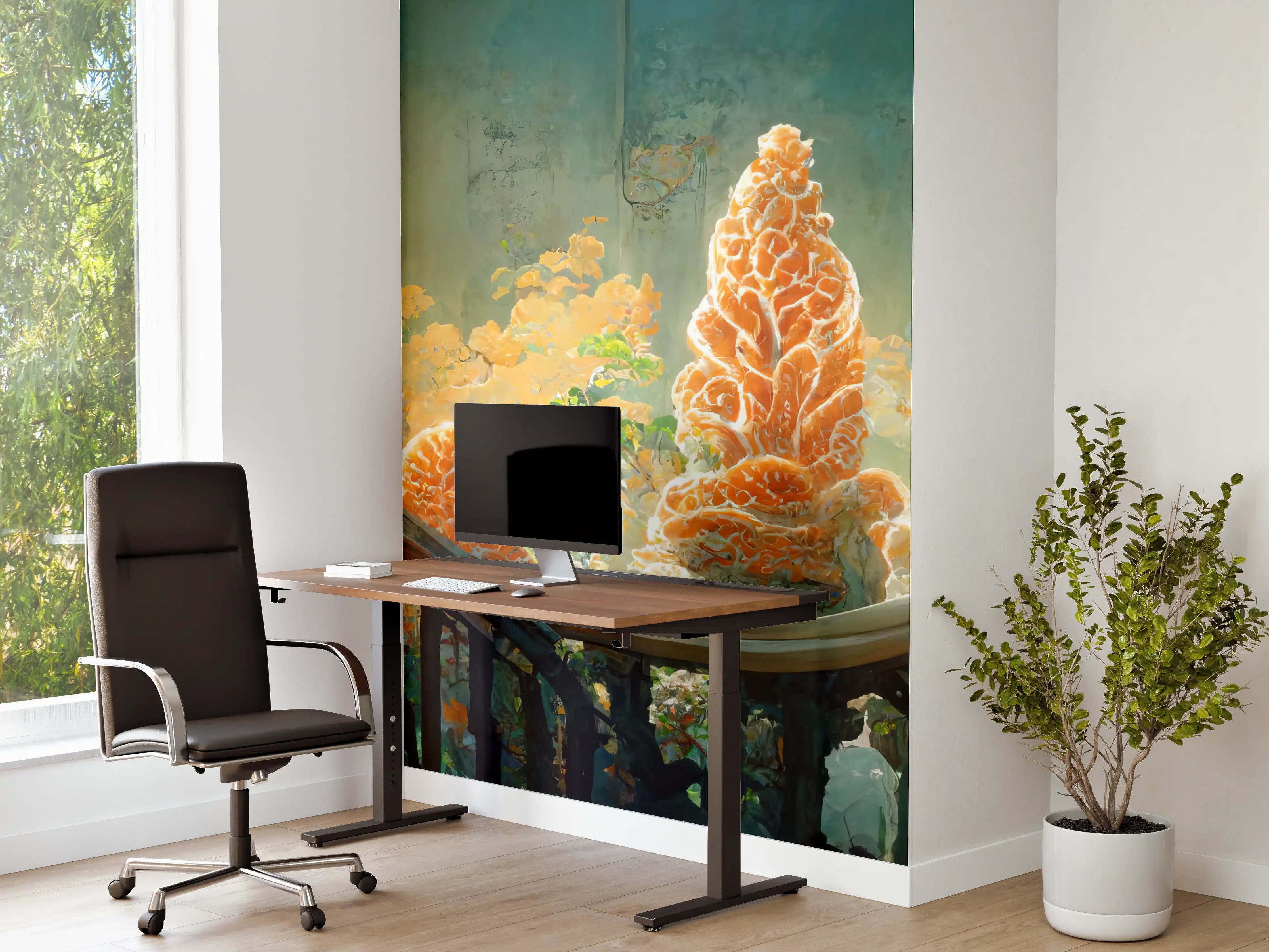 Büro Wandgestaltung - Moderne Kunst - Kakteen