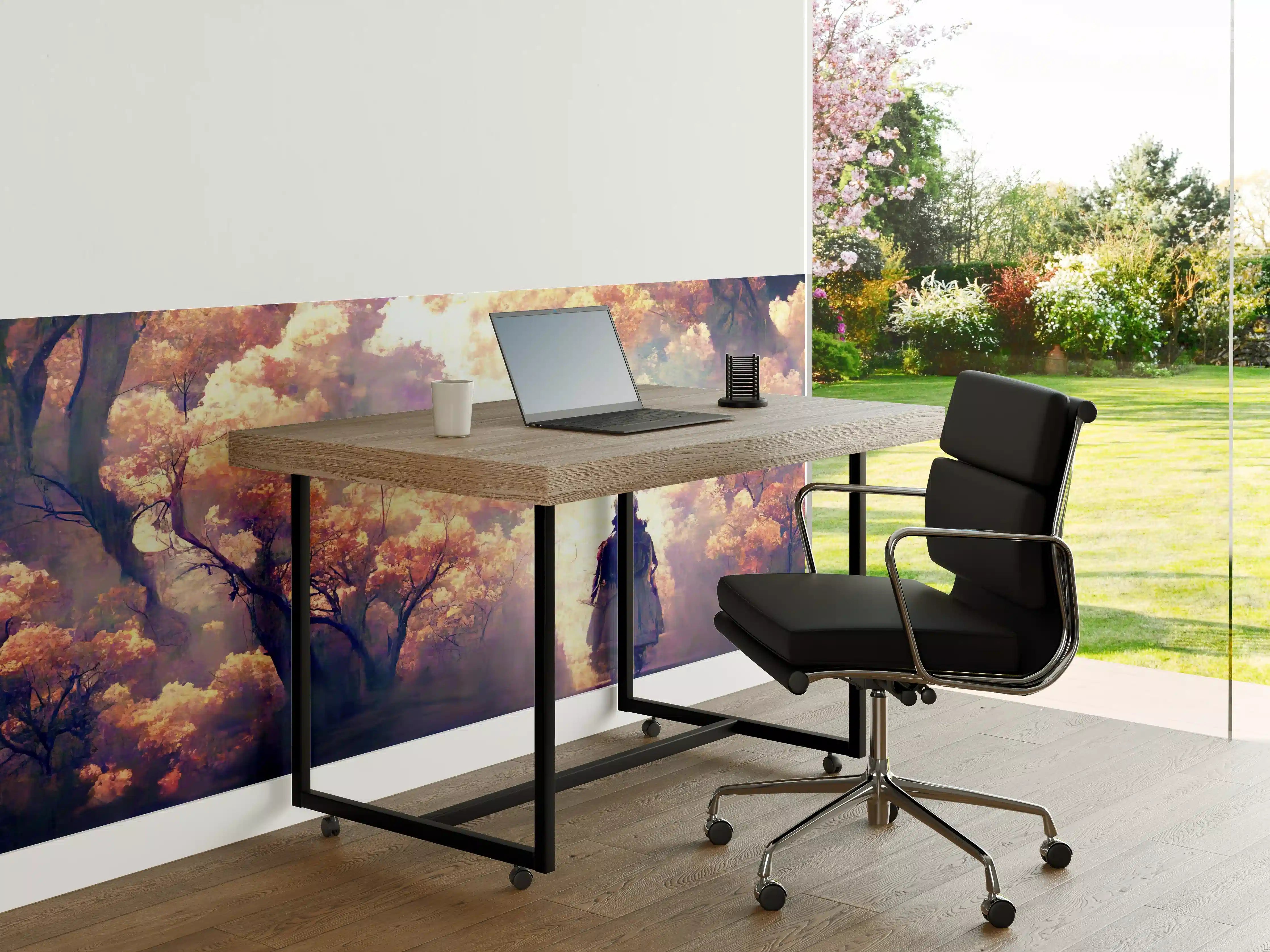 Büro Wandgestaltung - Moderne Kunst - Person in den Wäldern