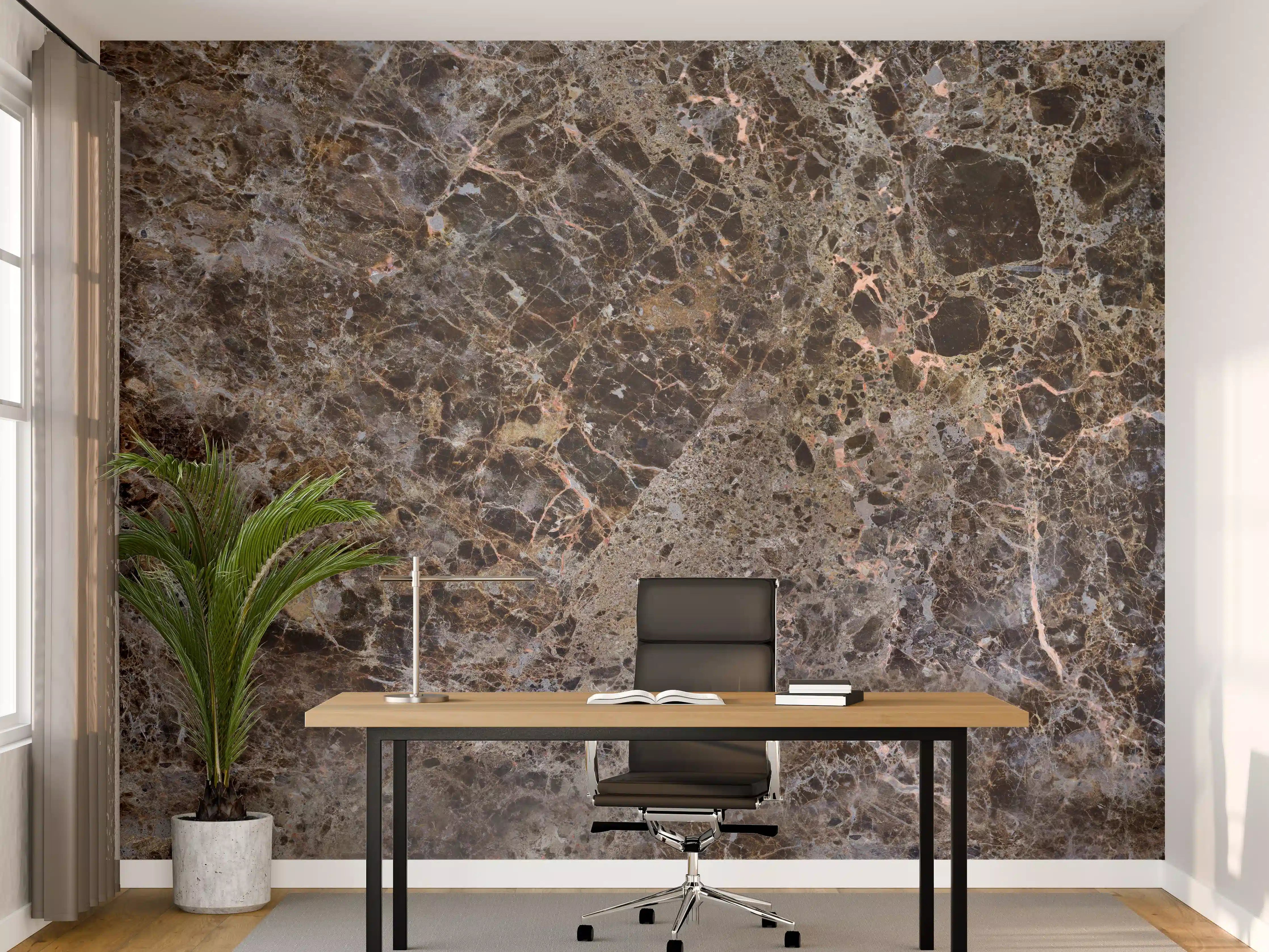 Büro Wandgestaltung - Moderne Marmor Granit Textur