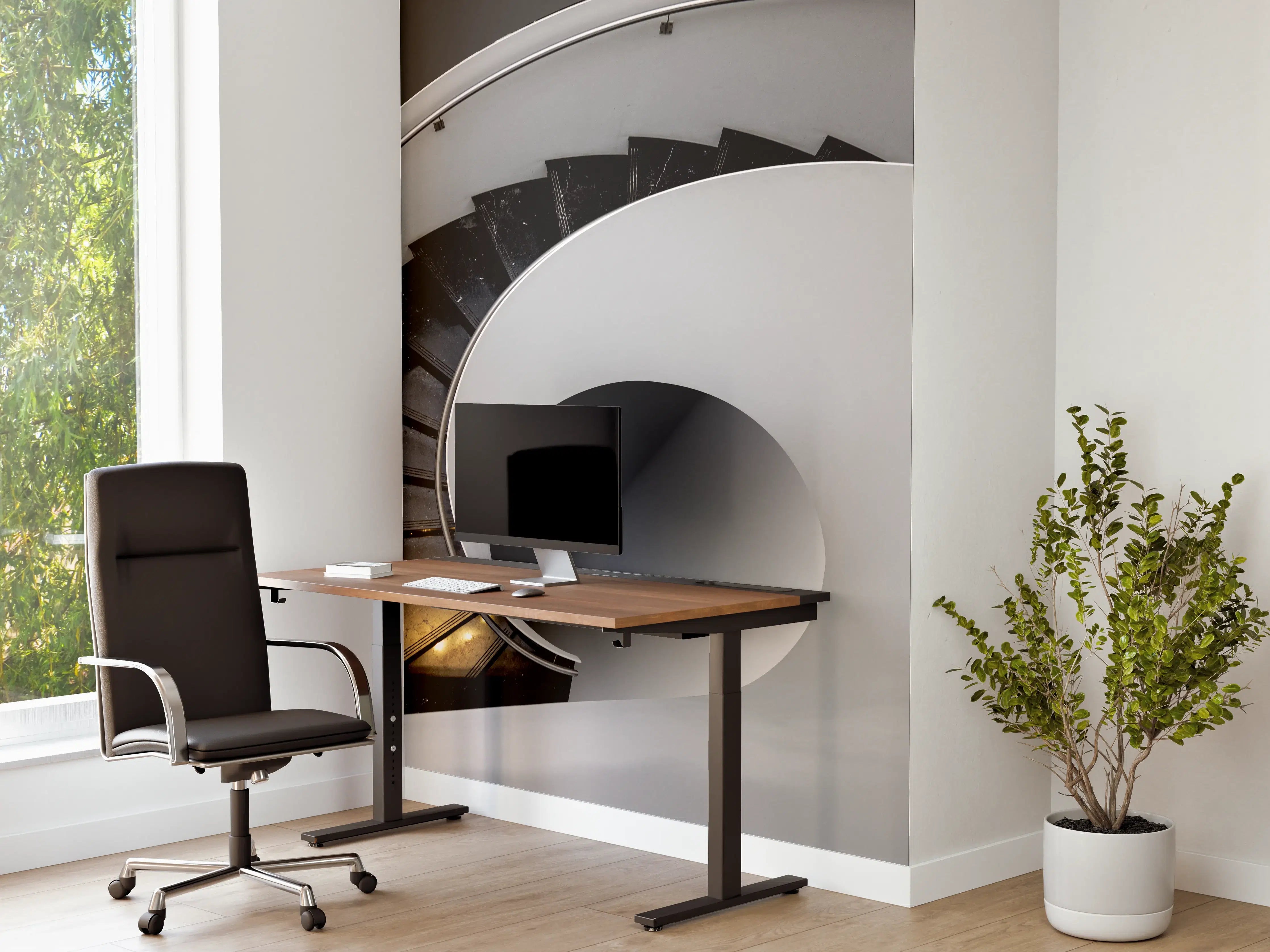 Büro Wandgestaltung - Moderne Treppen Architektur