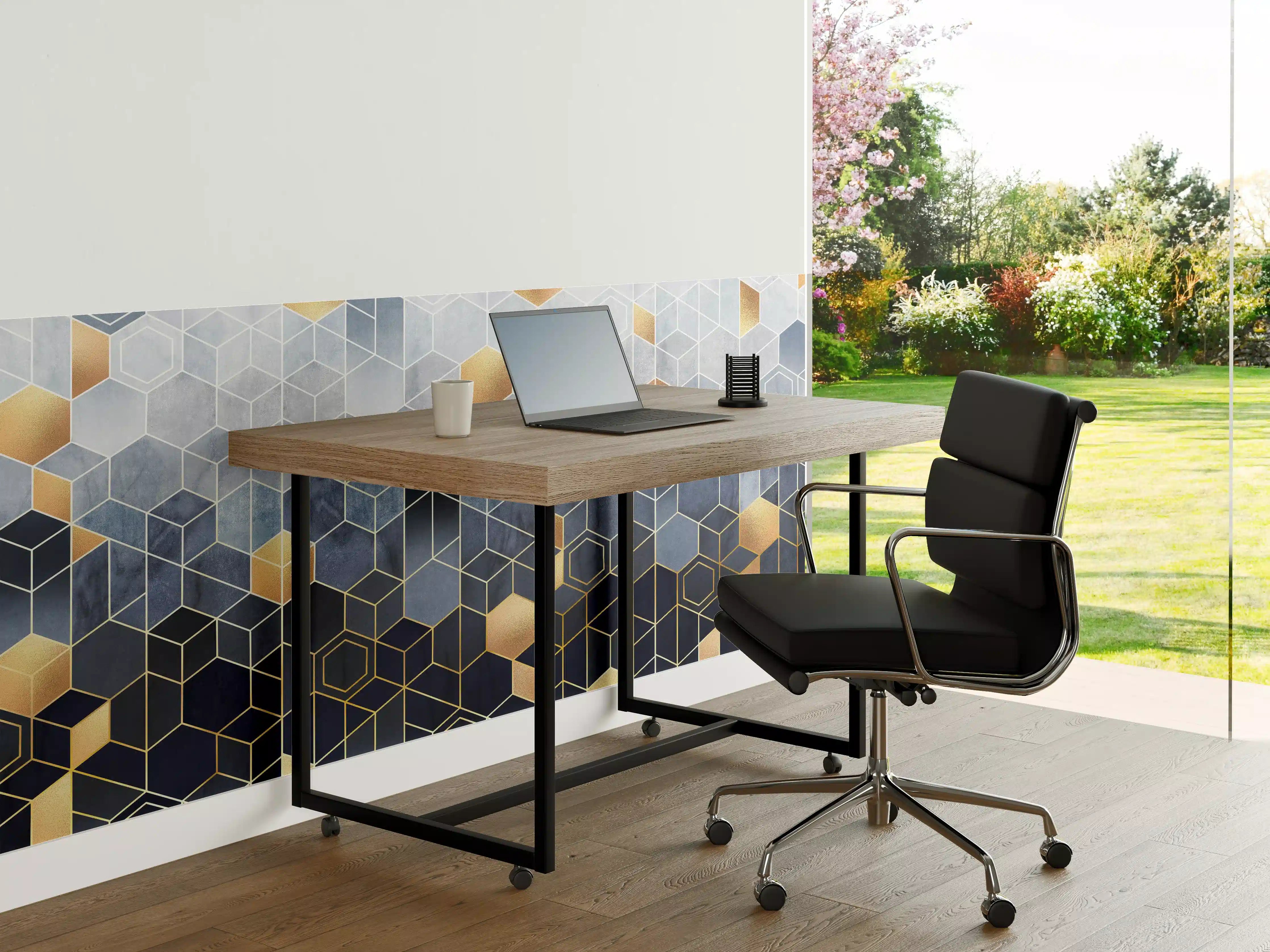 Büro Wandgestaltung - Moderne Wandstruktur