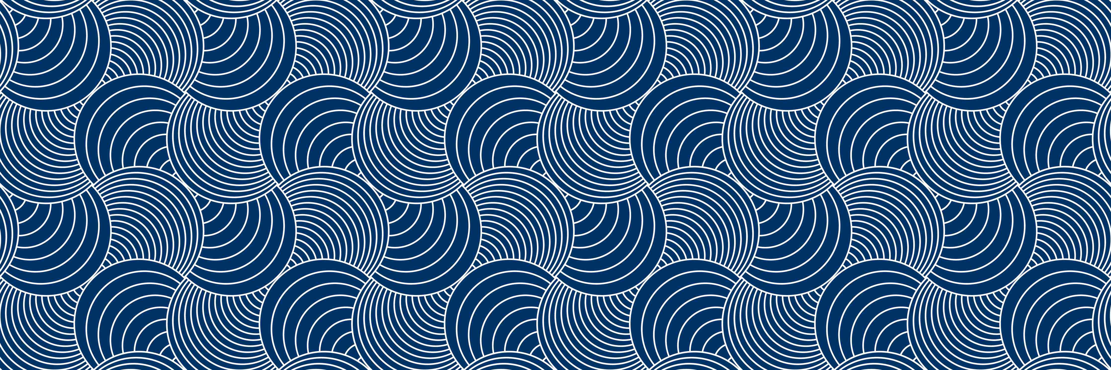 Büro Wandgestaltung-Moderne blaue Wellen