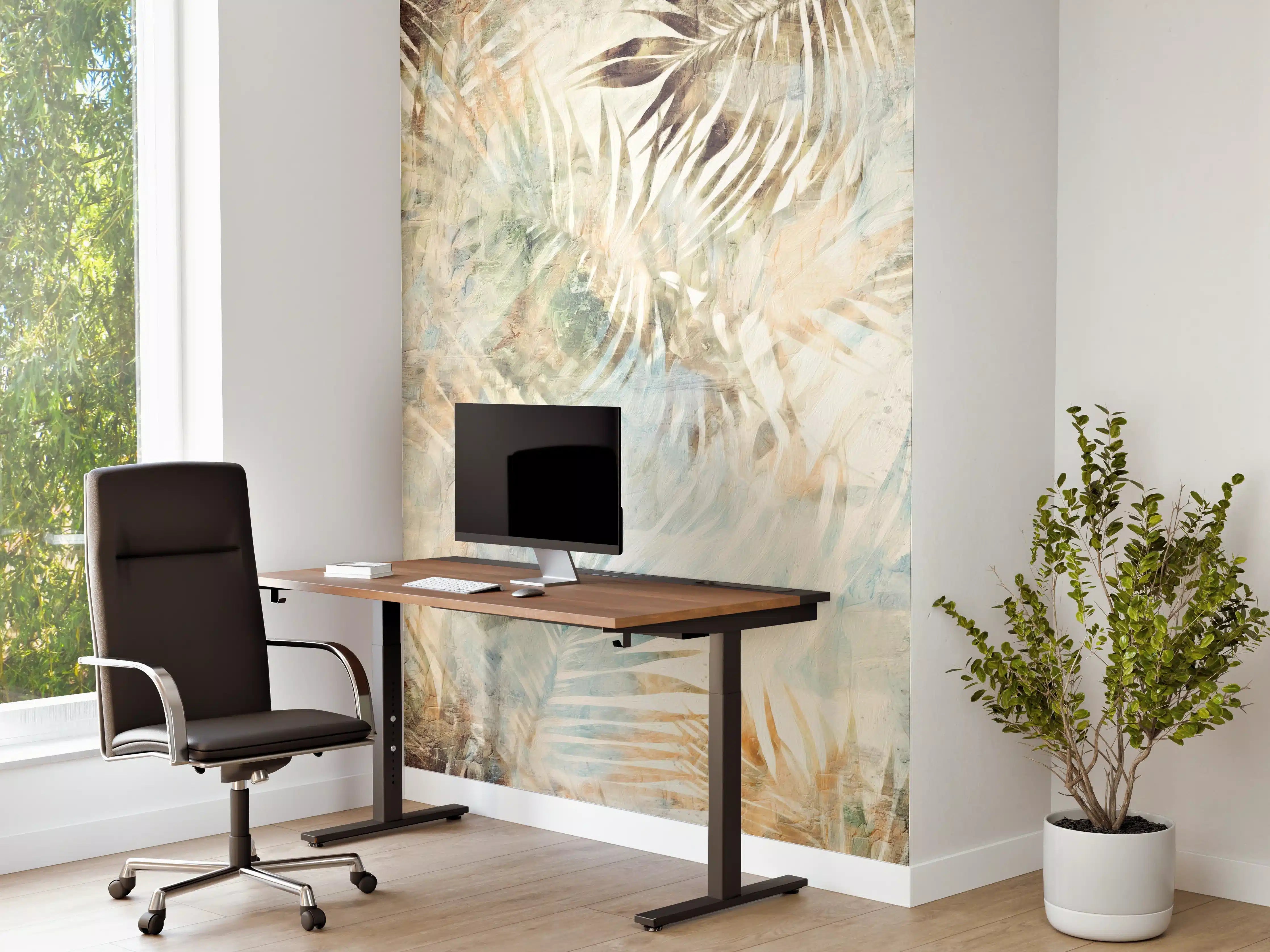 Büro Wandgestaltung - Modernes Dschungel Gemälde 2
