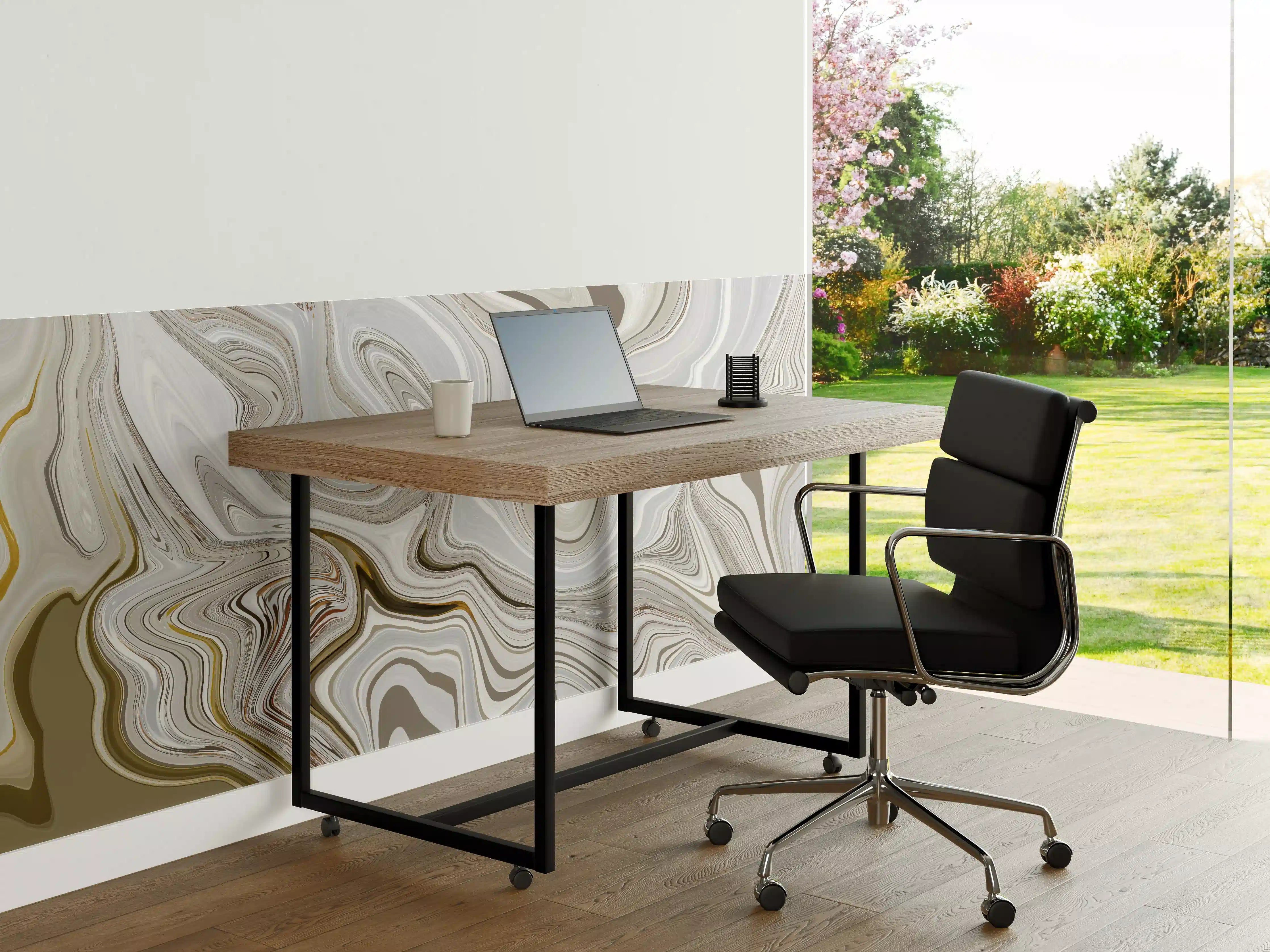 Büro Wandgestaltung - Modernes Kunstwerk - Flüssigkunst