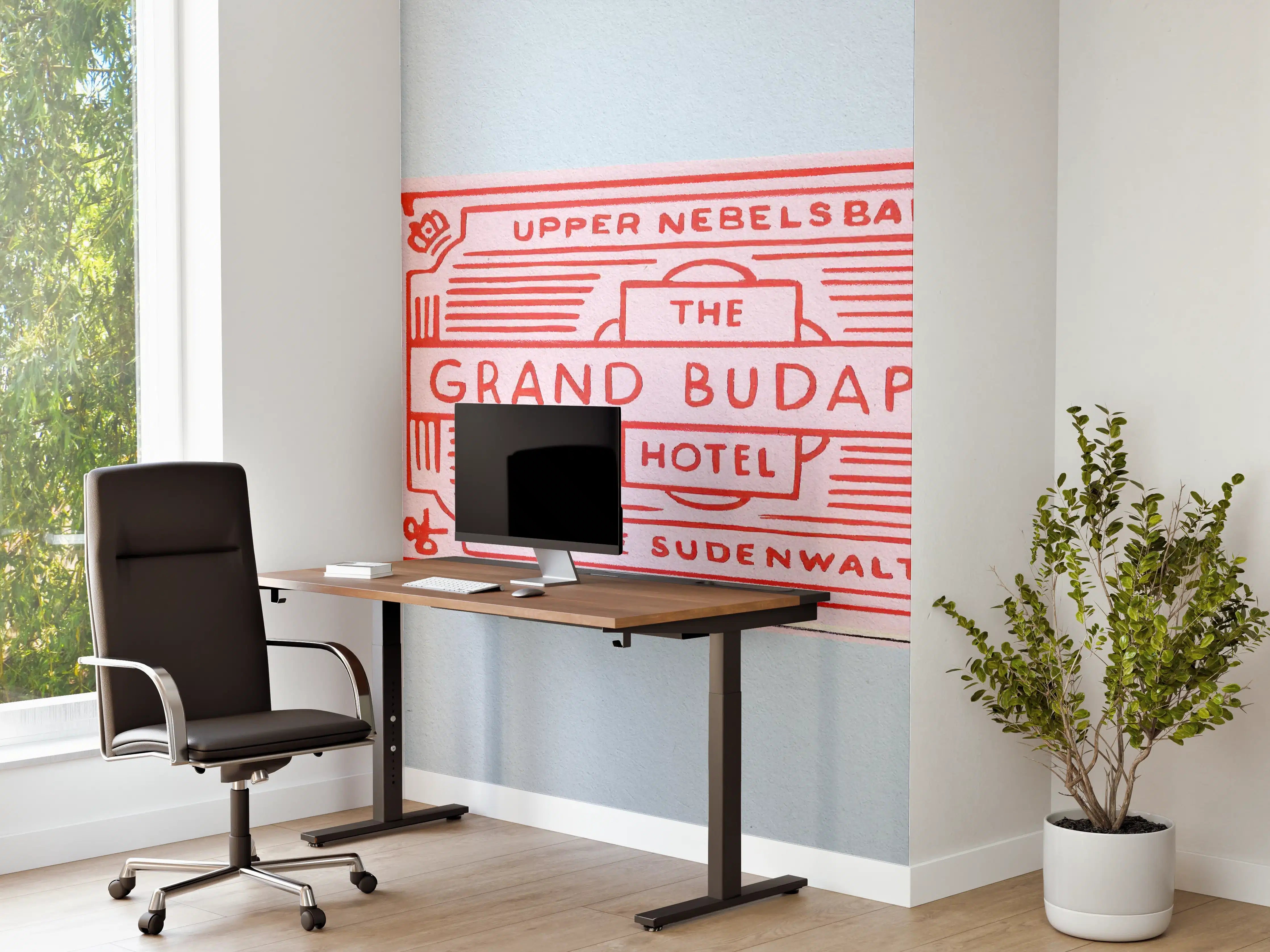 Büro Wandgestaltung - Modernes Streichholz Poster