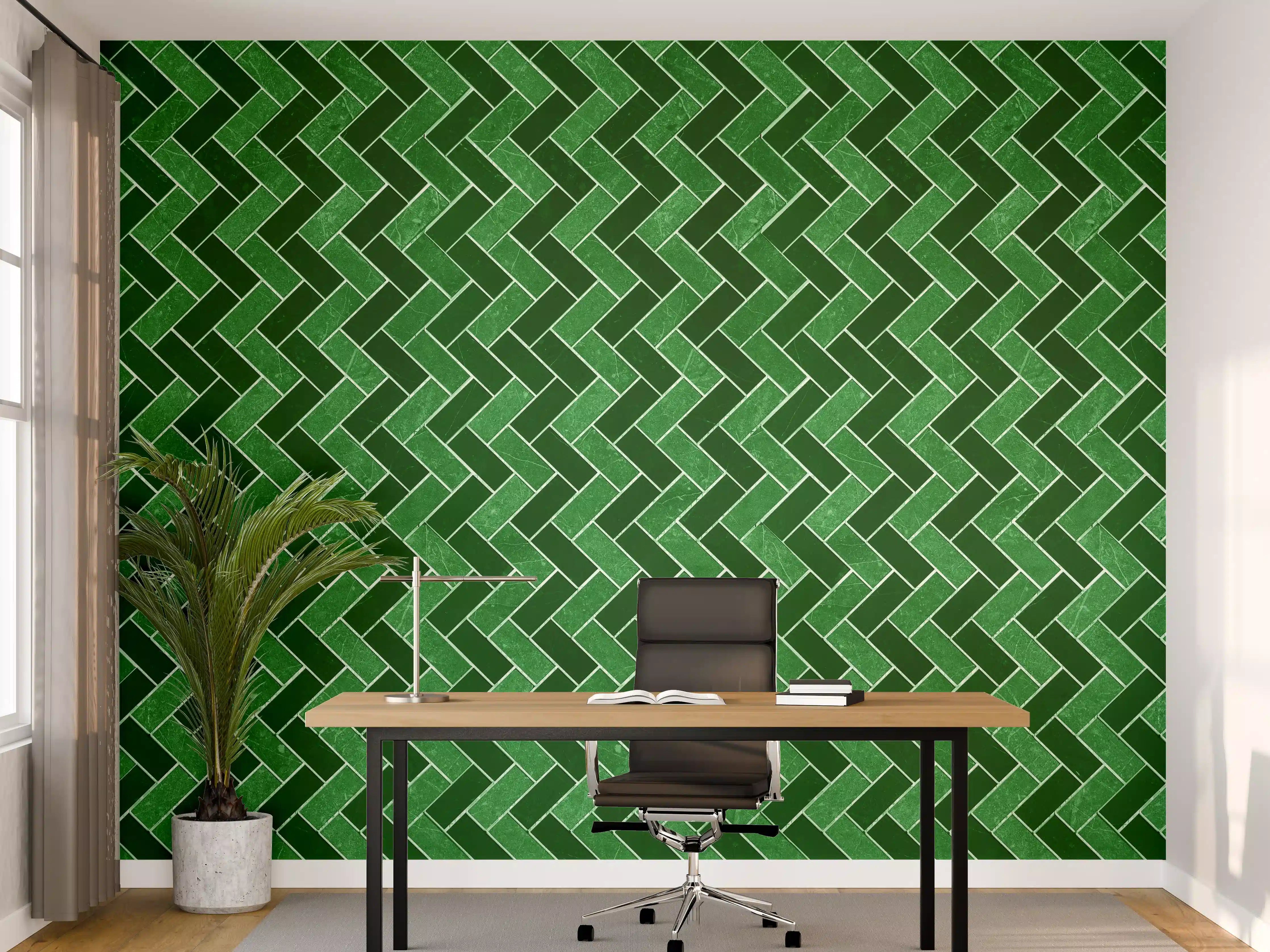 Büro Wandgestaltung - Mosaik Textur - Fliesen