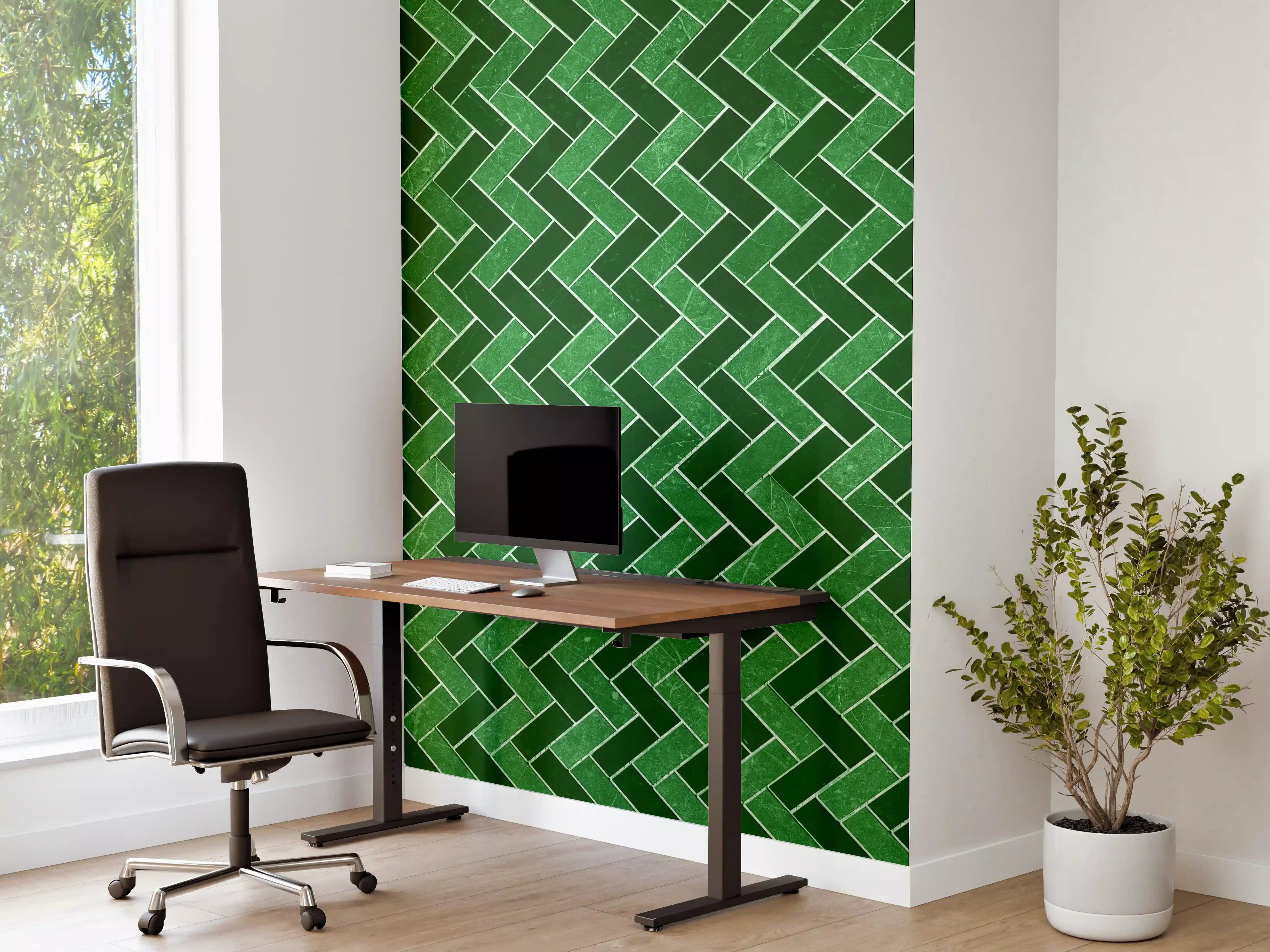 Büro Wandgestaltung - Mosaik Textur - Fliesen
