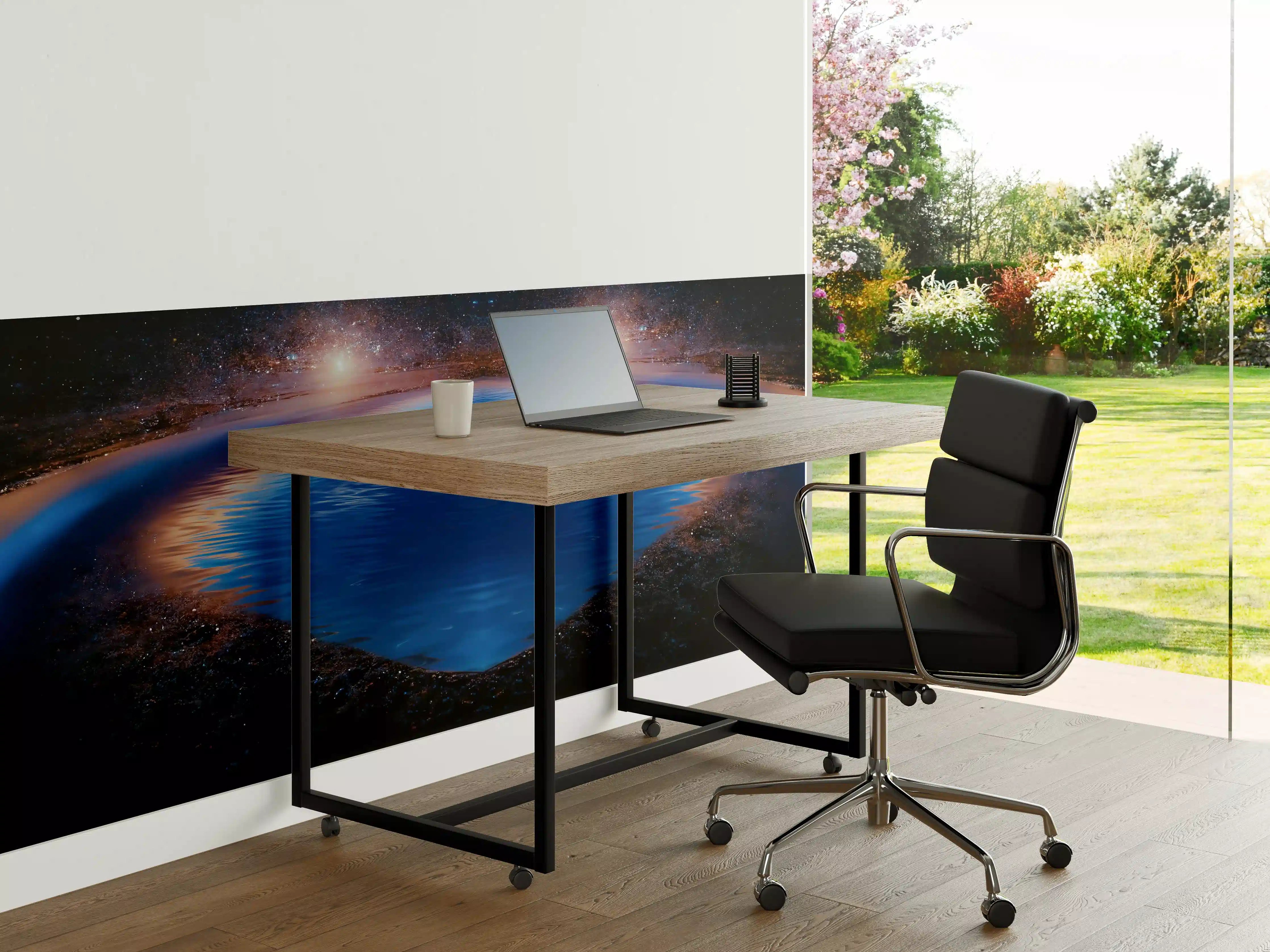 Büro Wandgestaltung - Nächtliche Fantasielandschaft