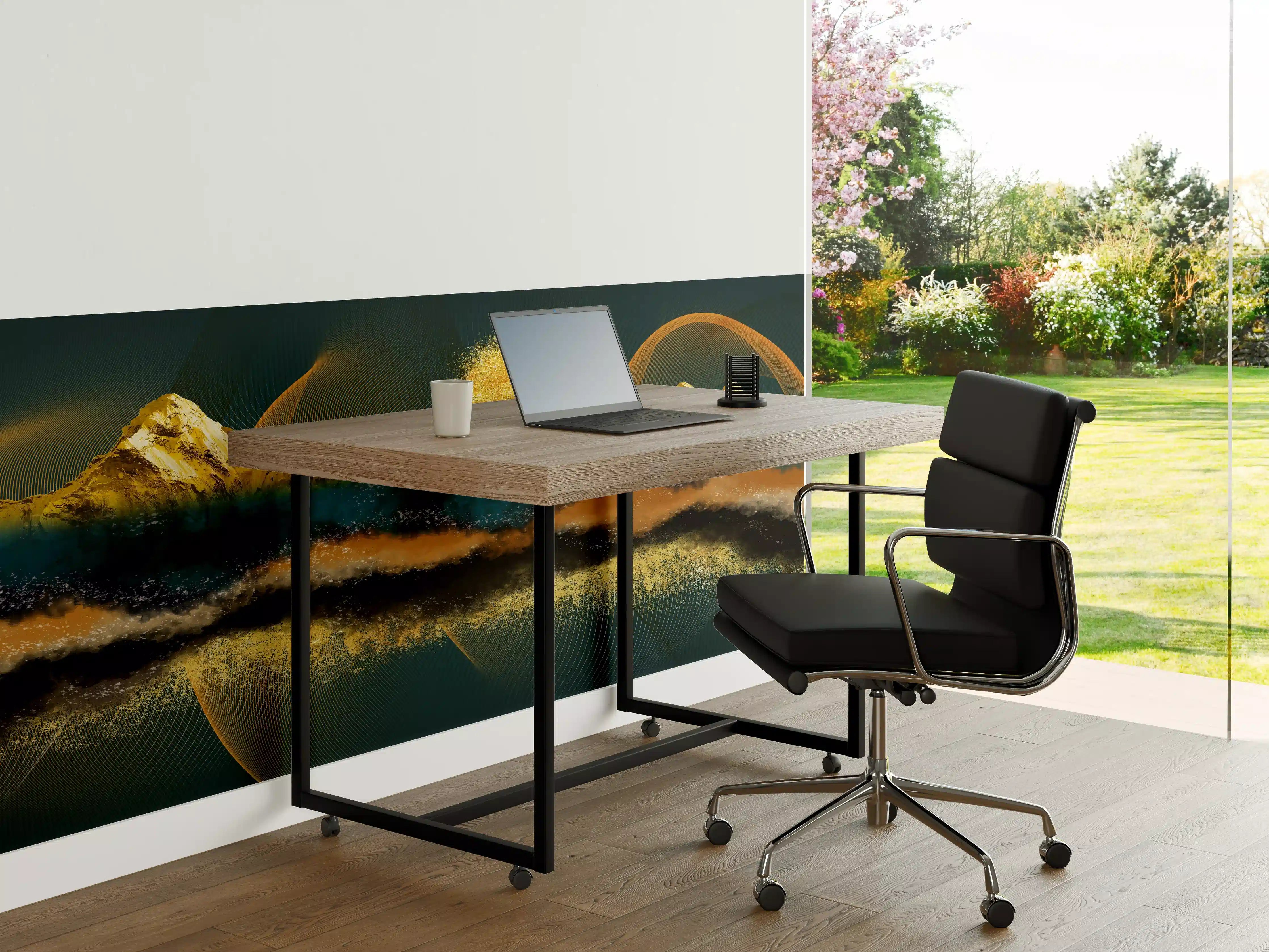 Büro Wandgestaltung - Nächtlicher Anblick - Zeichnung